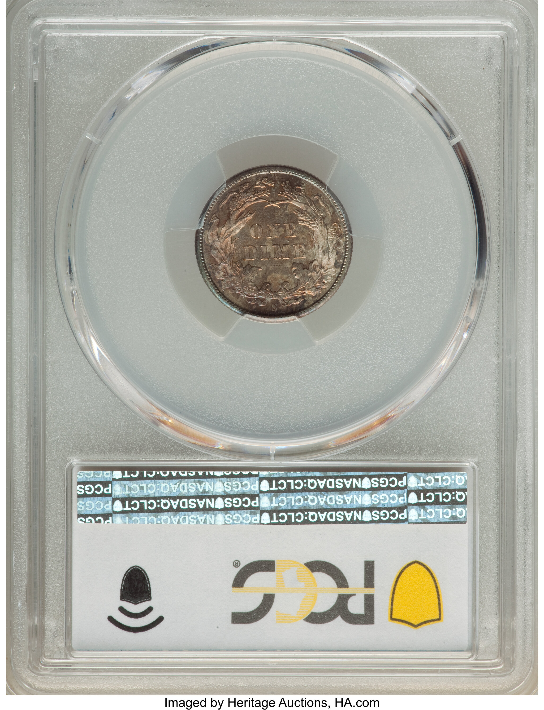1889-S 10c MS66 thumbnail 6