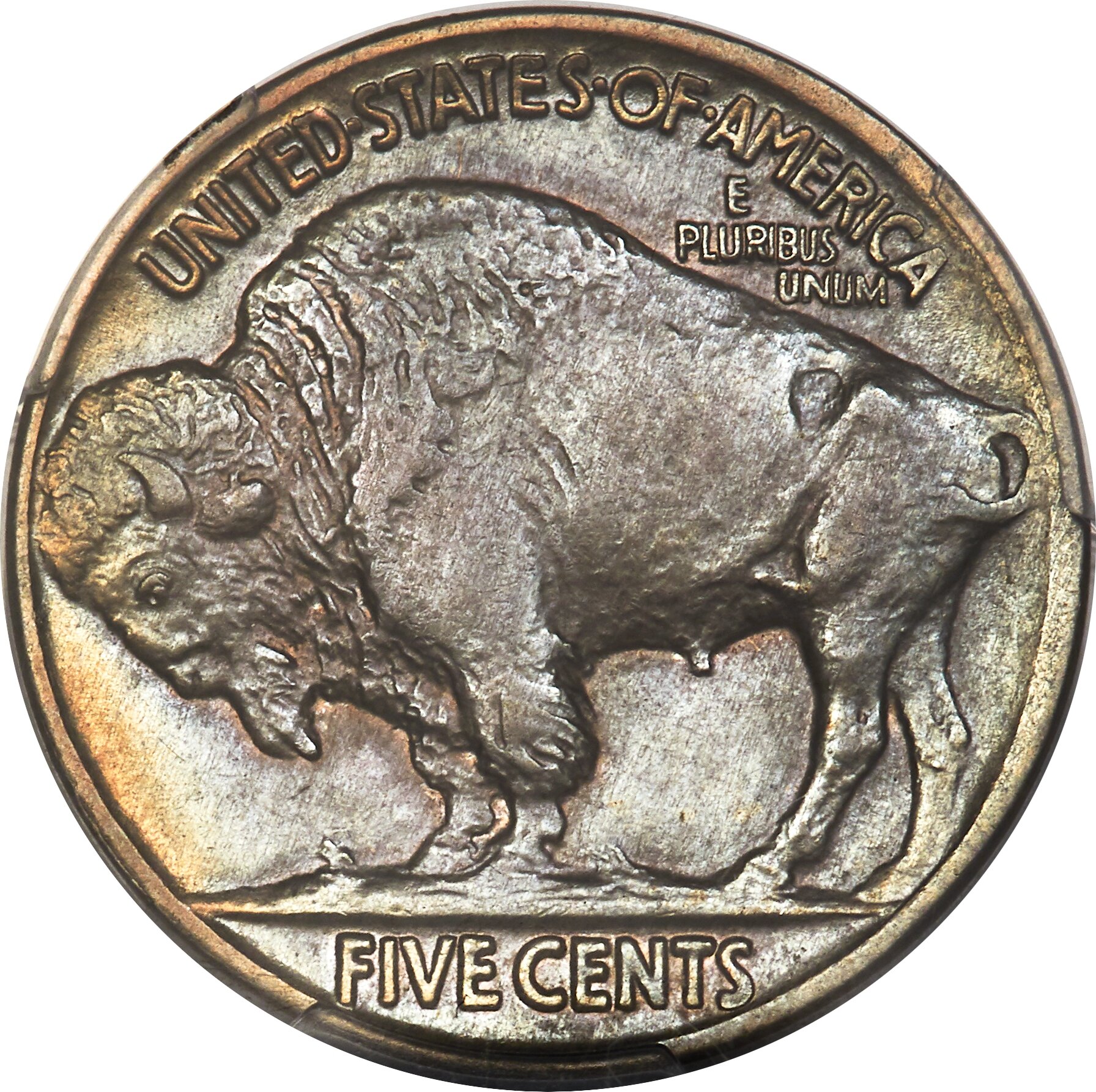 1916 5c Doubled Die Obverse MS64 CAC thumbnail 2