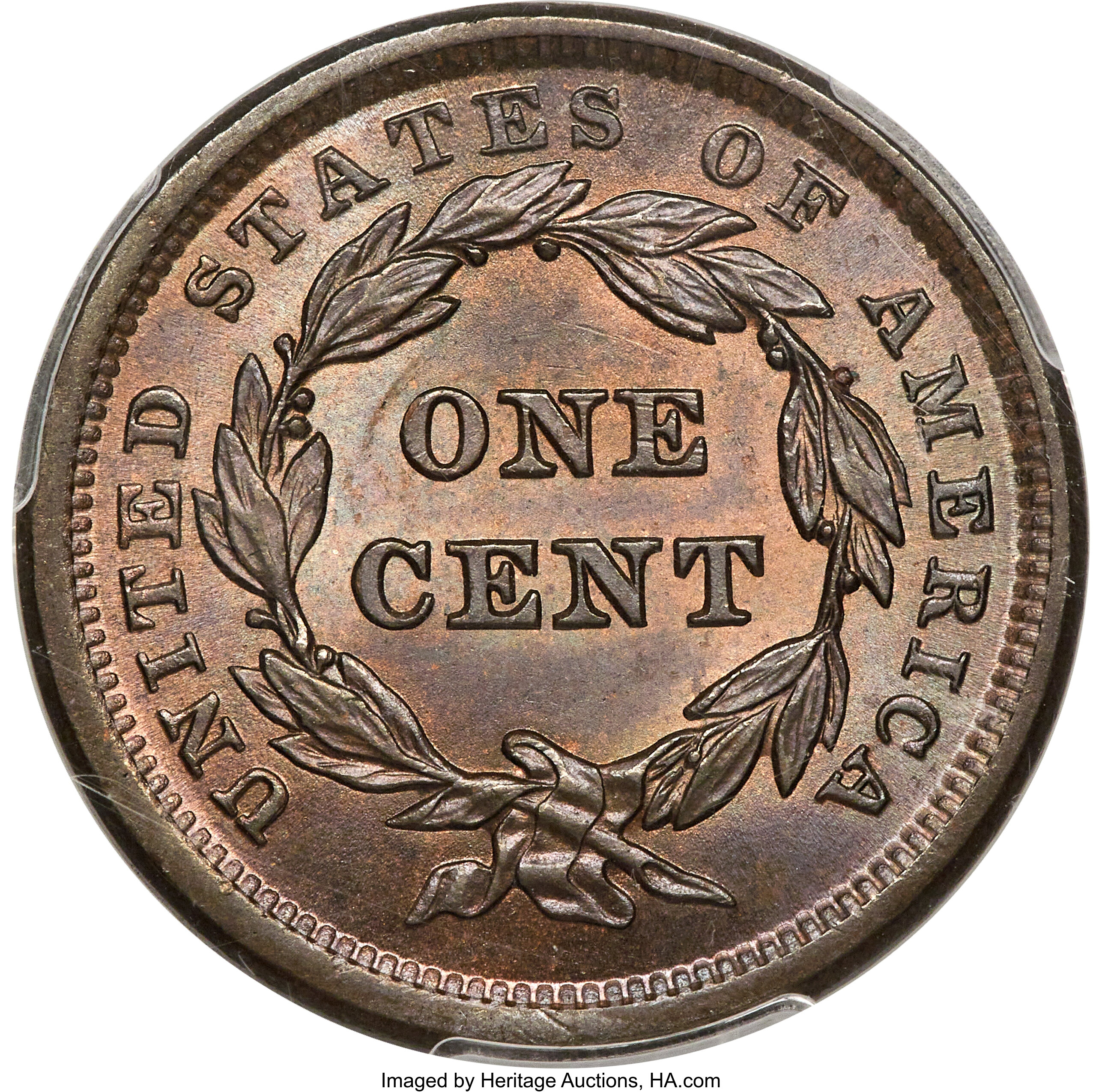 1840 1c Large Date MS BN MS66 BN thumbnail 3