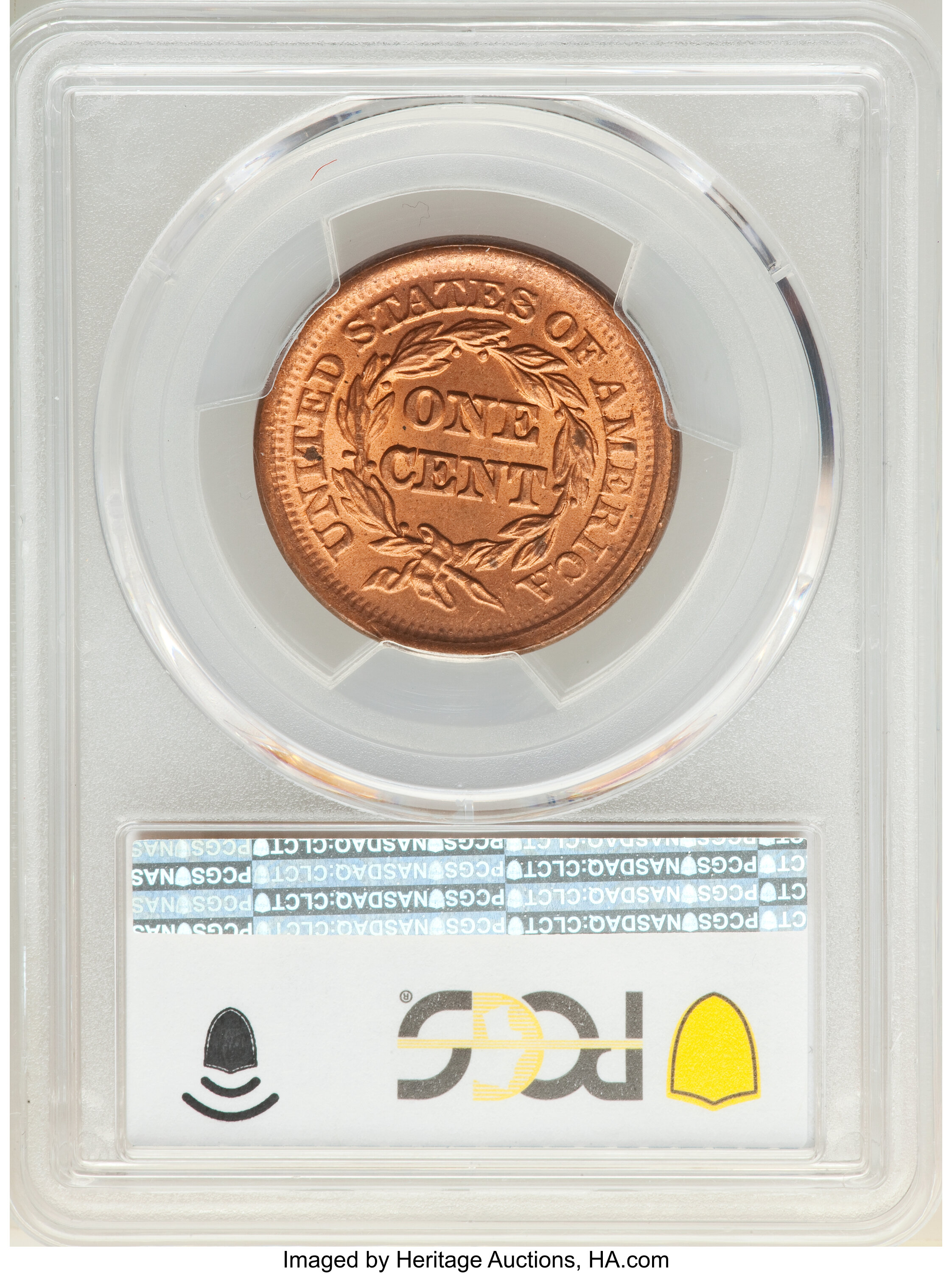 1851 1c MS RD MS66 RD thumbnail 10