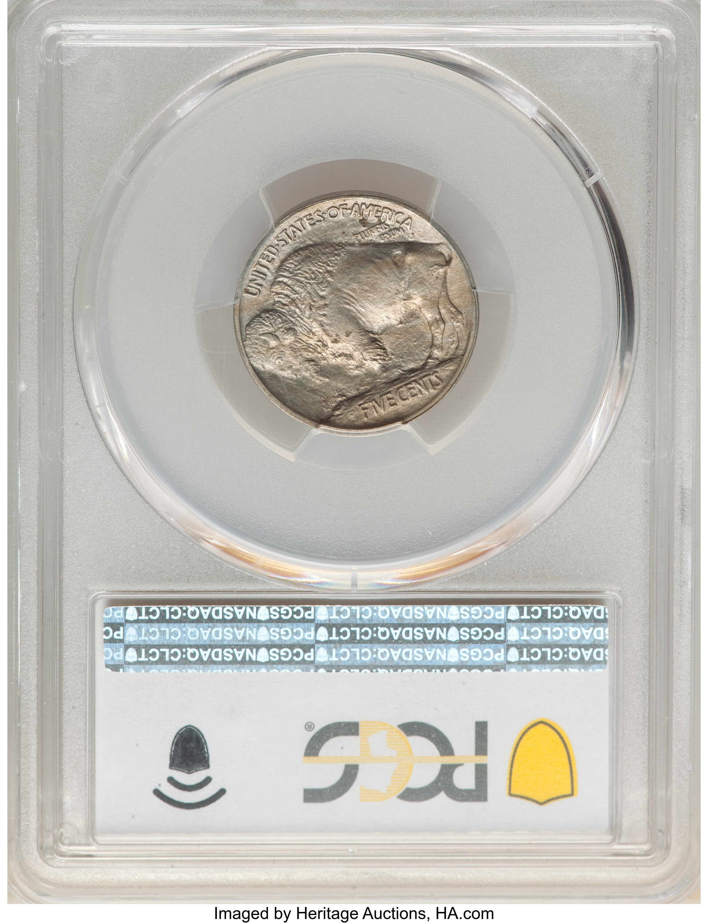 1913 5c Buffalo, Type 1, 3 1/2 Legs, FS-901 MS63 thumbnail 3