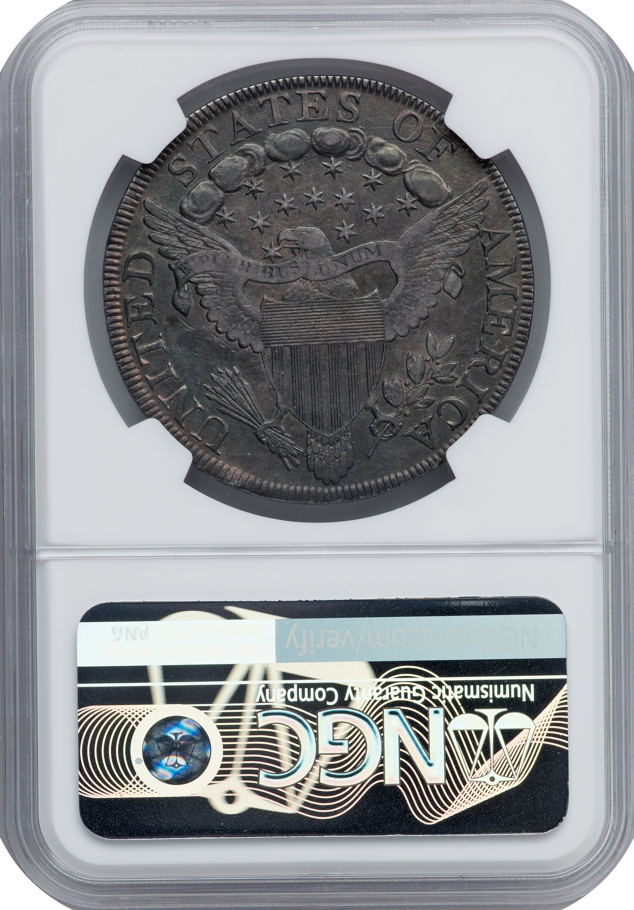 1800 $1  Dotted Date AG3 CAC thumbnail 21