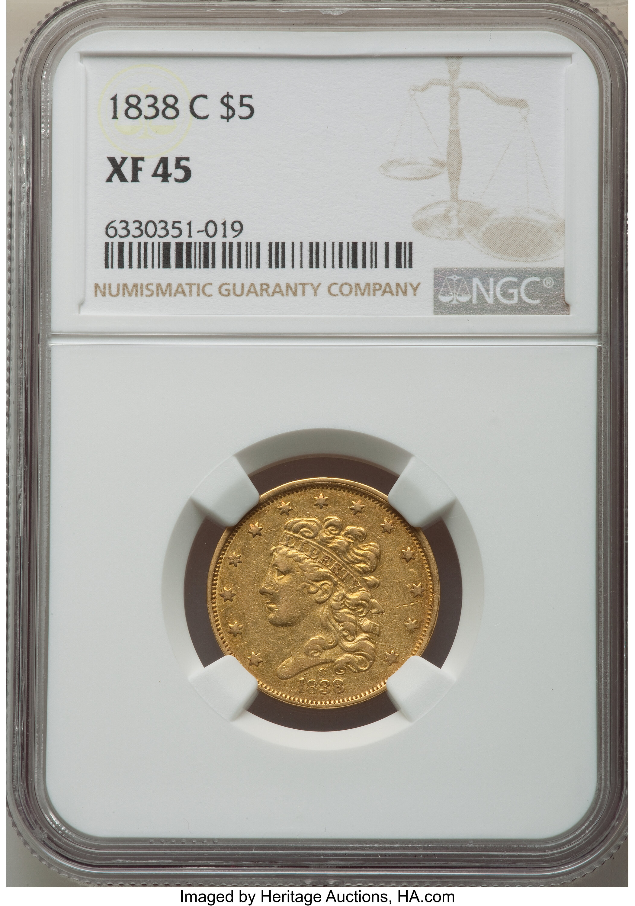 1838-C $5  HM-1 MS thumbnail 14