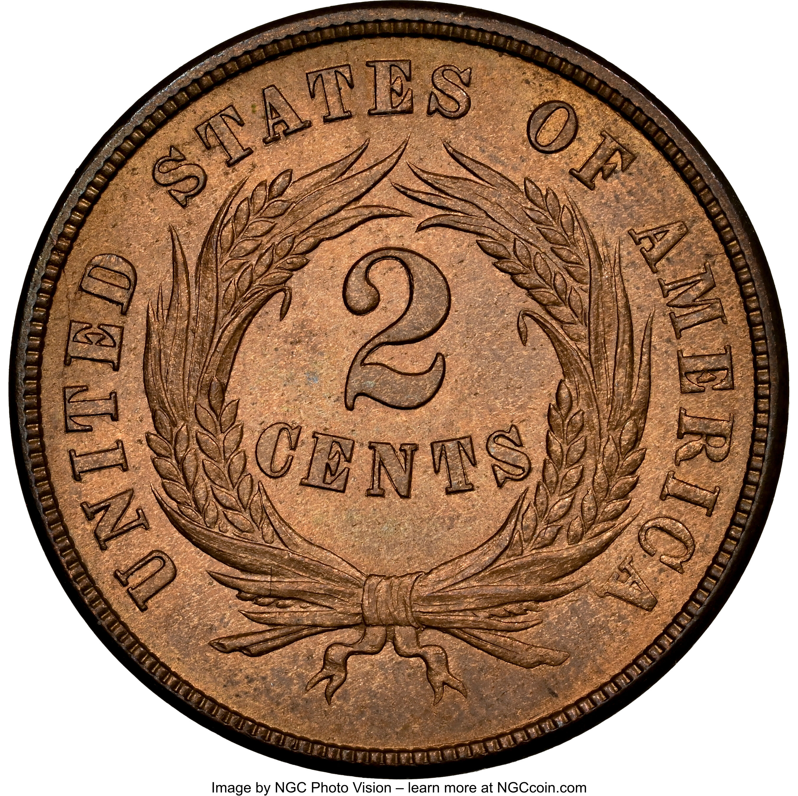 1865 2c Plain 5 MS RB MS66 RB thumbnail 10
