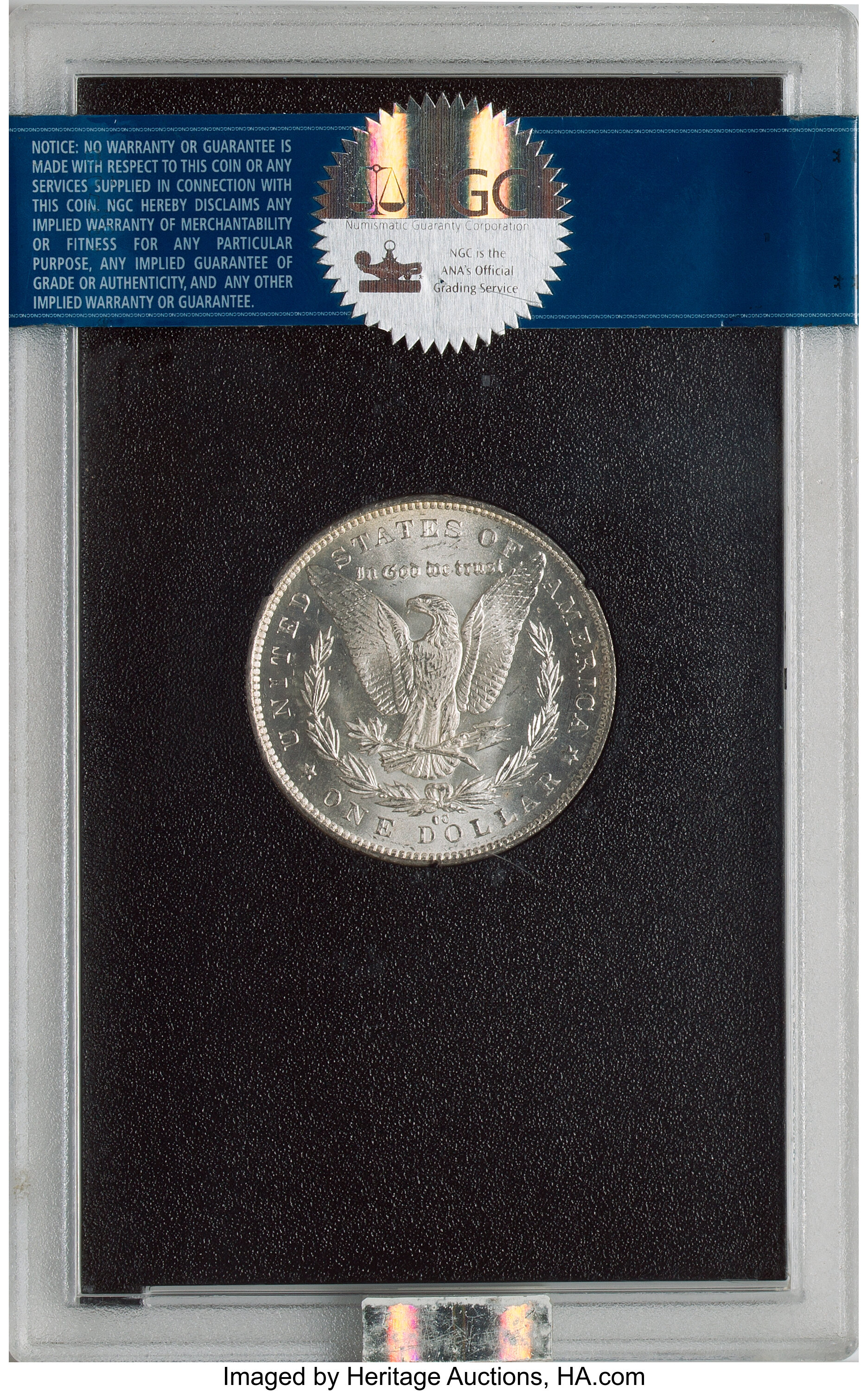 1891-CC $1  GSA Hoard, Spitting Eagle, VAM-3 MS61 thumbnail 25