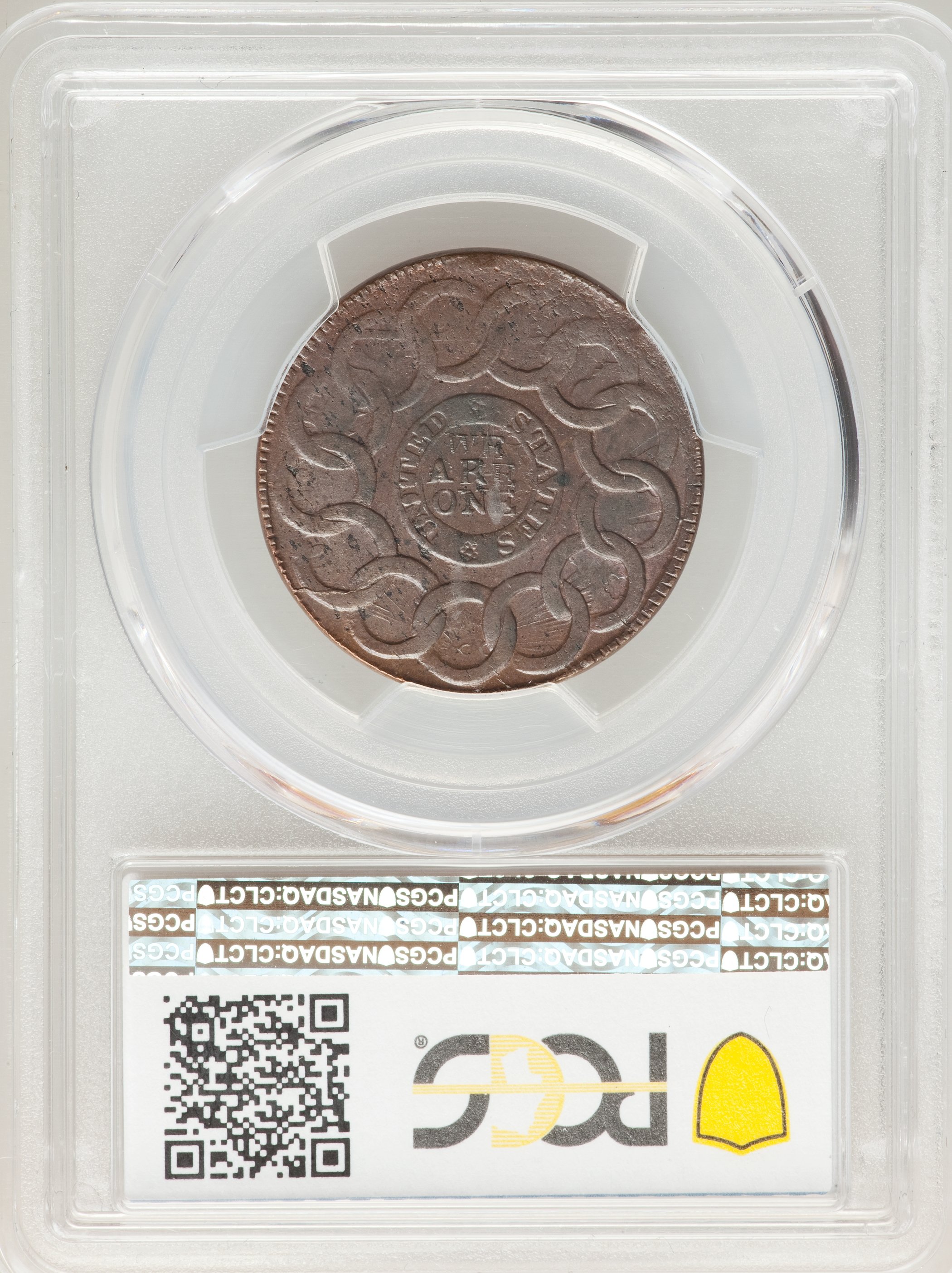 1787 Fugio 1c 4 Cinquefoils, UNITED STATES, Newman 8-B MS BN G6 BN thumbnail 23
