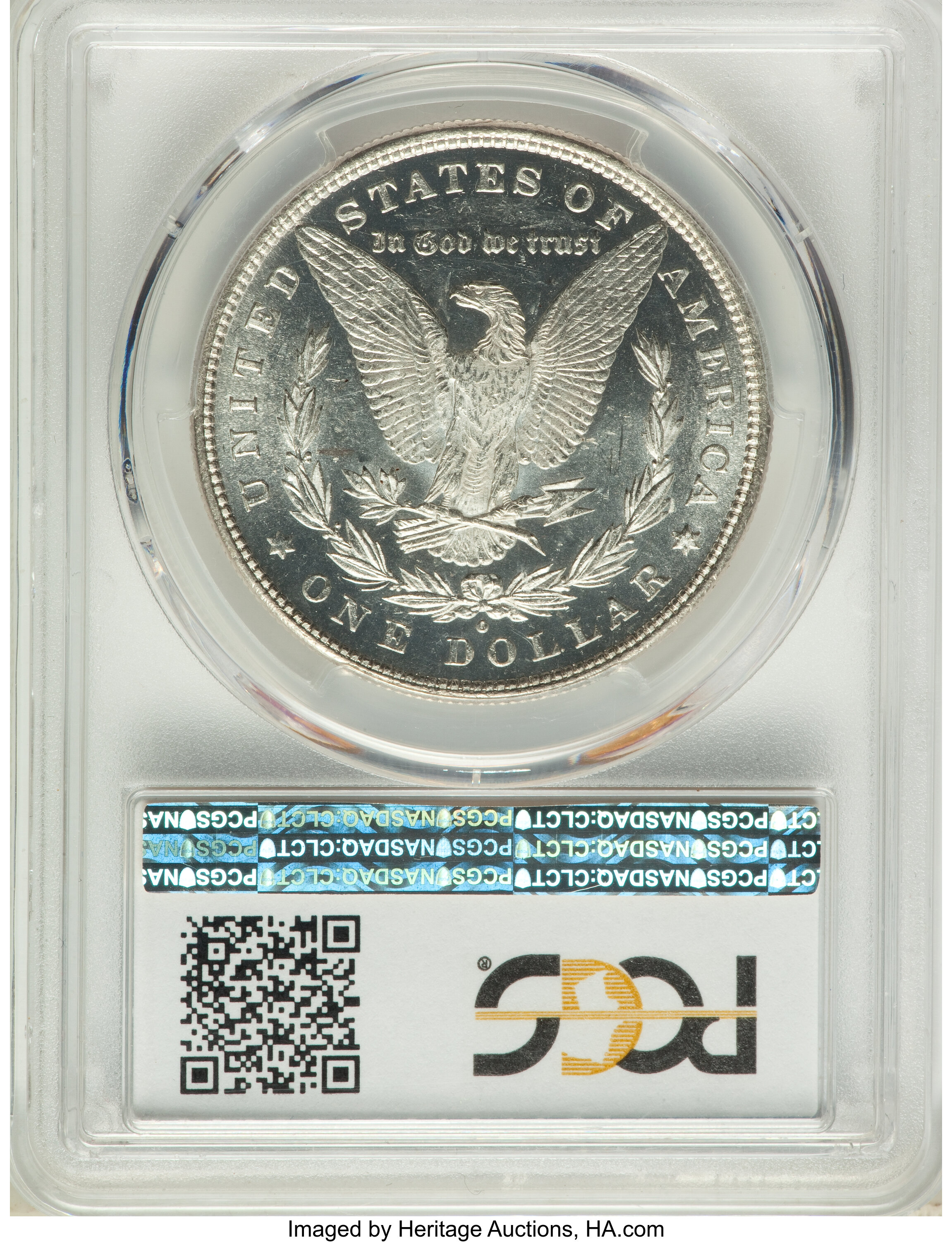 1880/79-O $1  Crossbar, VAM-4 MS PL MS62 PL thumbnail 2