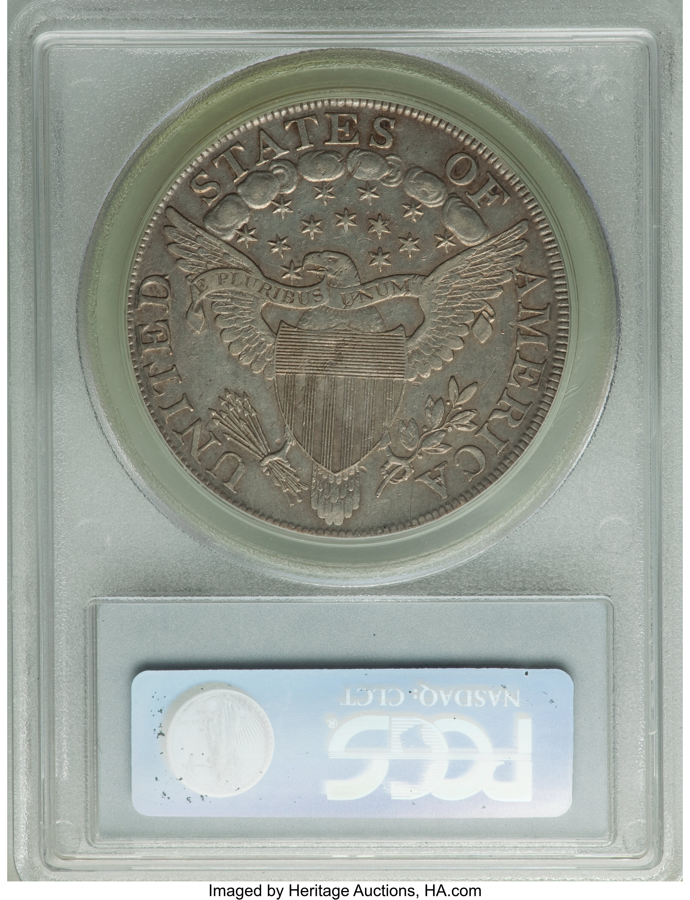 1802 $1  Wide Date, B-5, BB-242 VG8 thumbnail 10
