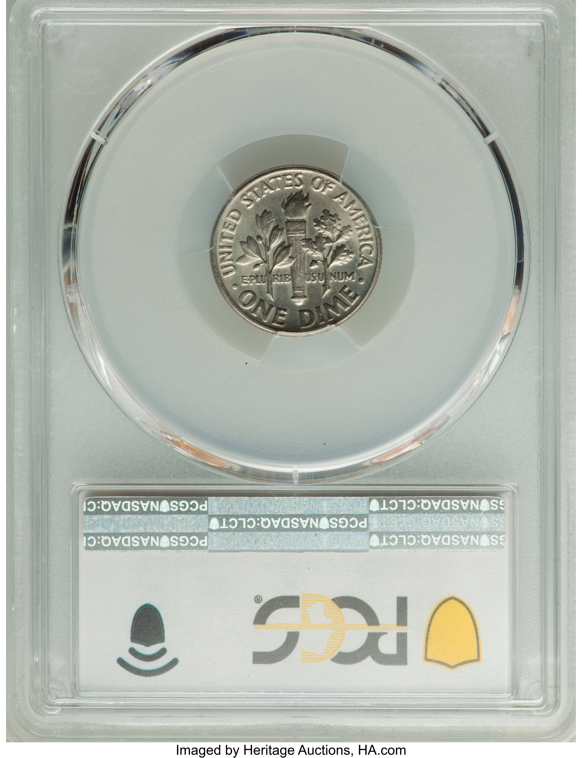 1970-D 10c Doubled Die Reverse, FS-801 MS64 thumbnail 4