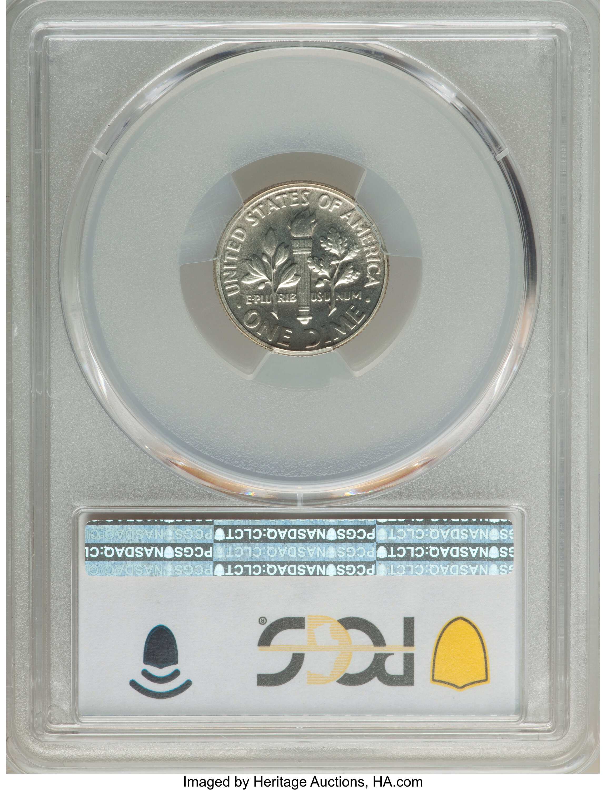 1960 10c Doubled Die Obverse, FS-104 PR thumbnail 9
