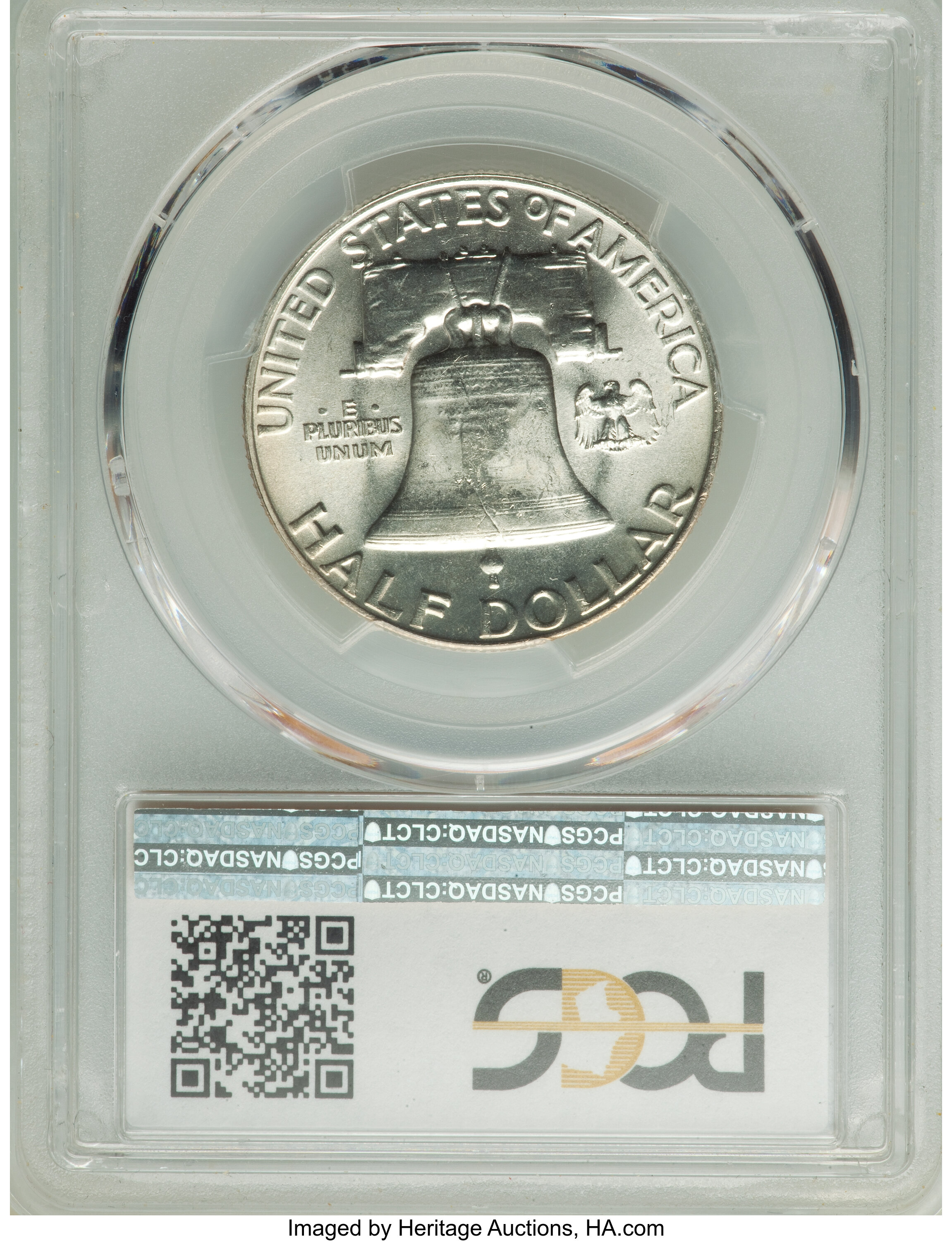 1959 50c Doubled Die Reverse, FS-801 MS thumbnail 11