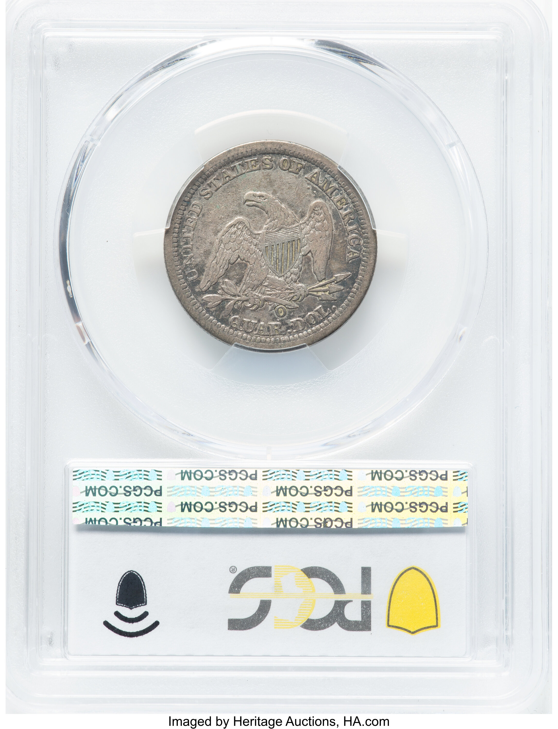 1843-O 25c Large O, FS-501 F12 thumbnail 4