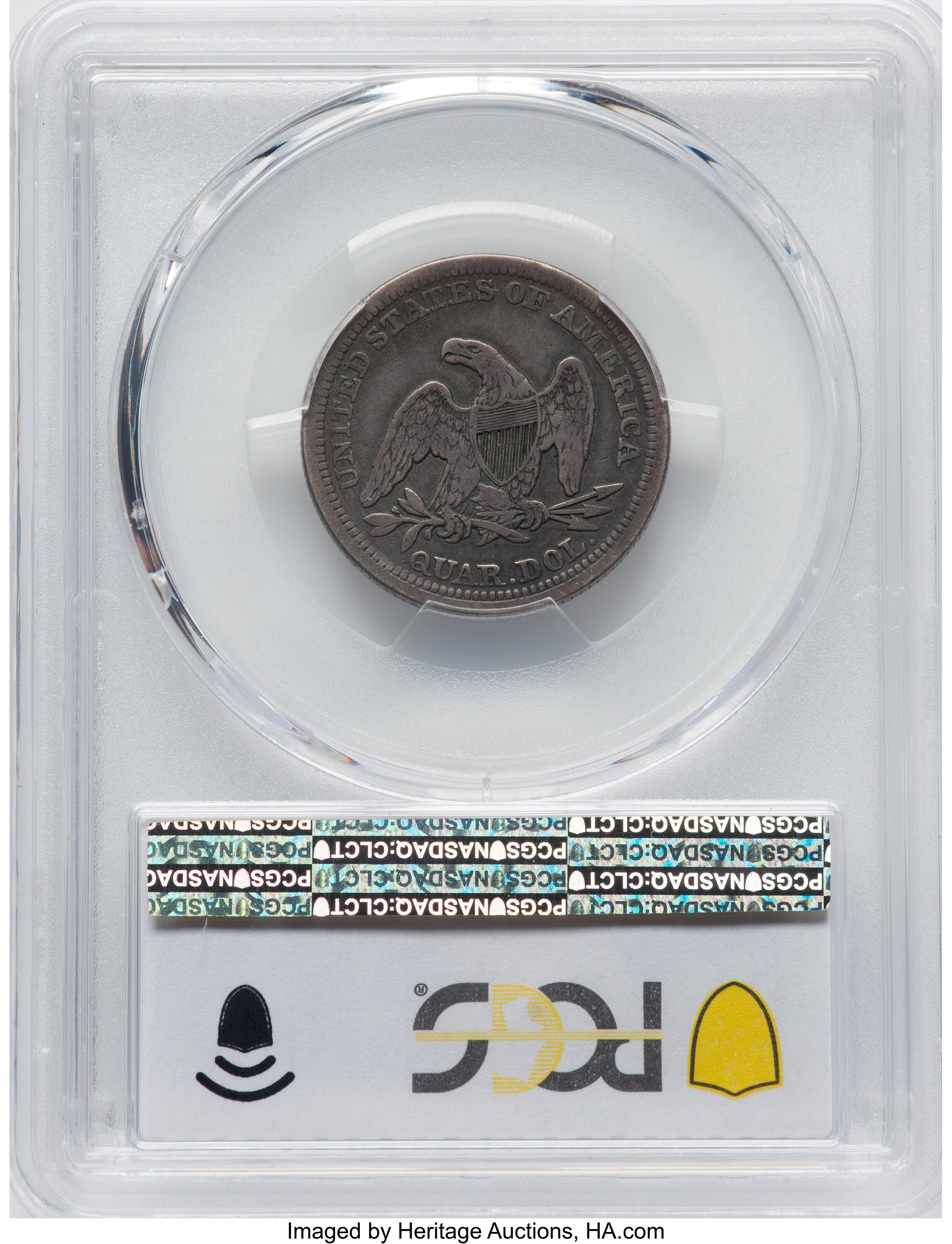 1853/53 25c No Arrows, Overdate, FS-301 MS thumbnail 15