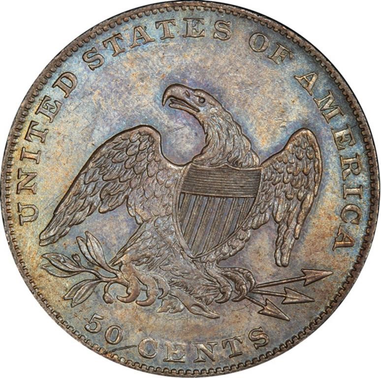 1836 50c Reeded Edge, GR-1 G6 thumbnail 22