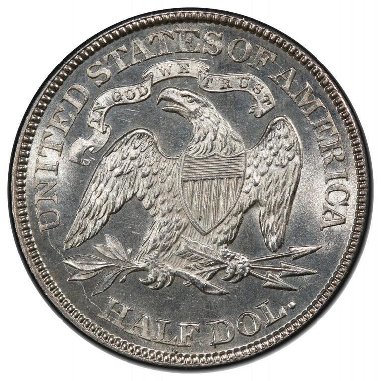 1877/6 50c MS64 thumbnail 2