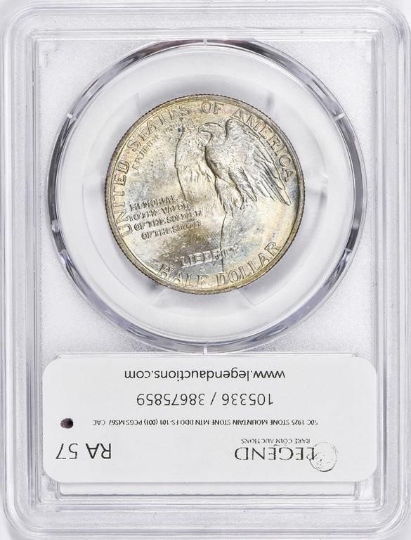 1925 50c Stone Mountain, DDO, FS-101 MS67 thumbnail 4