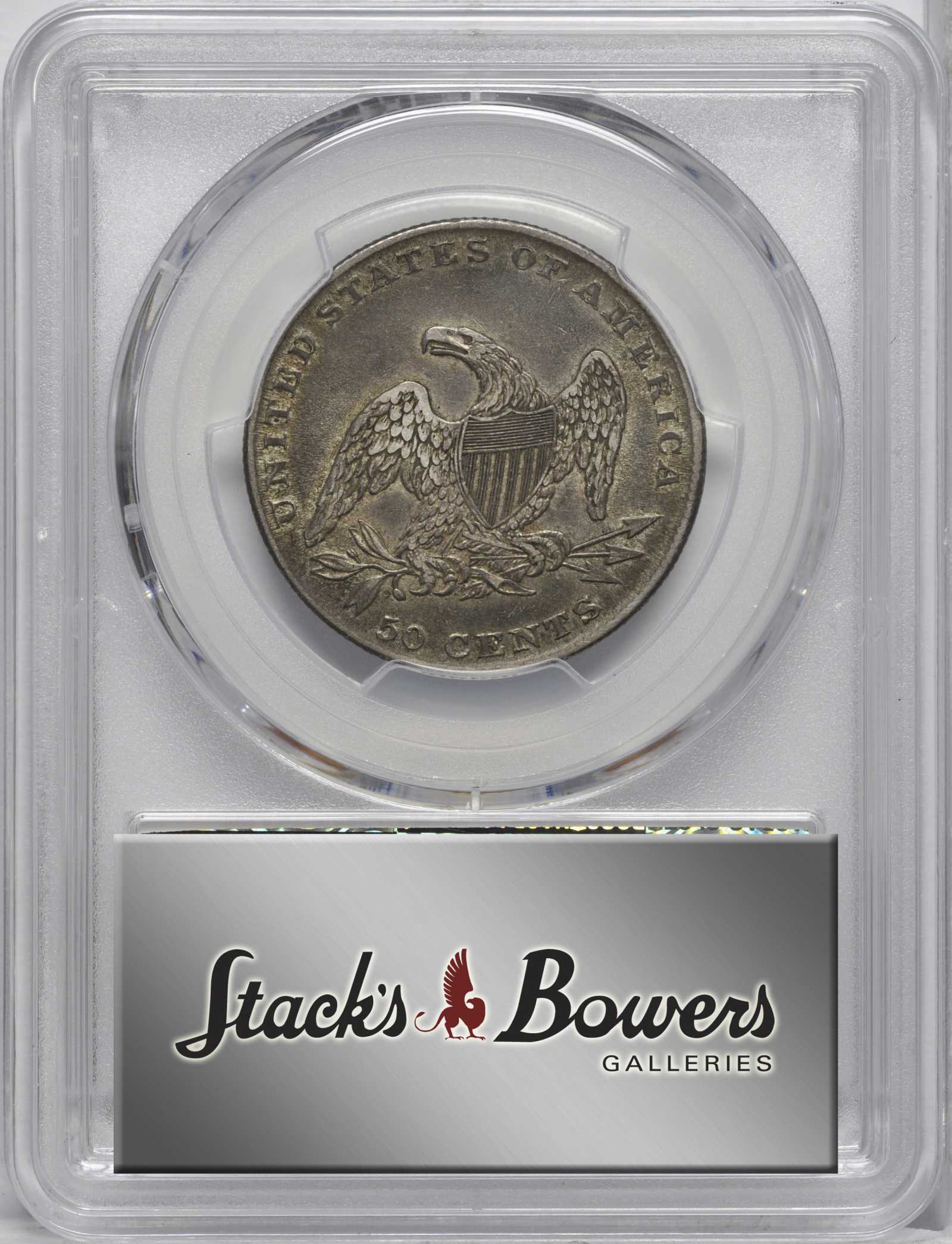 1837 50c Reeded Edge, GR-8 F12 thumbnail 12