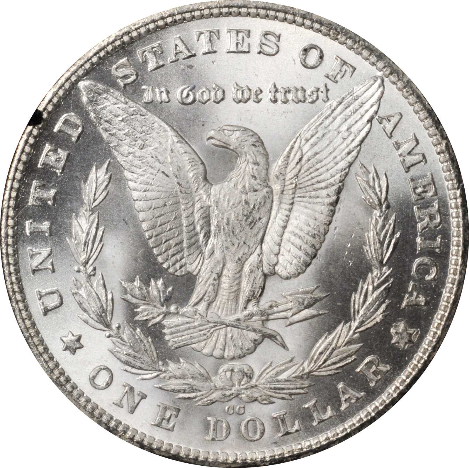 1880-CC $1  GSA Hoard, 8/High 7 MS64 CAC thumbnail 2