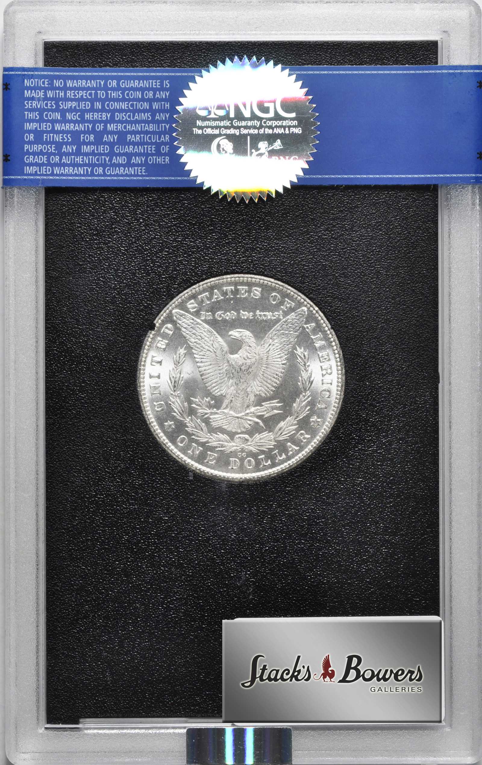 1880-CC $1  GSA Hoard, 8/High 7 MS64 CAC thumbnail 4