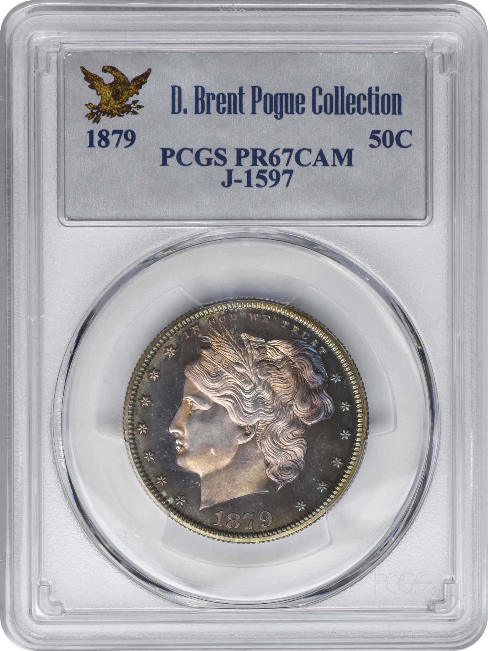 1879 P50c Washlady, Silver, J-1597 PR CAM thumbnail 13