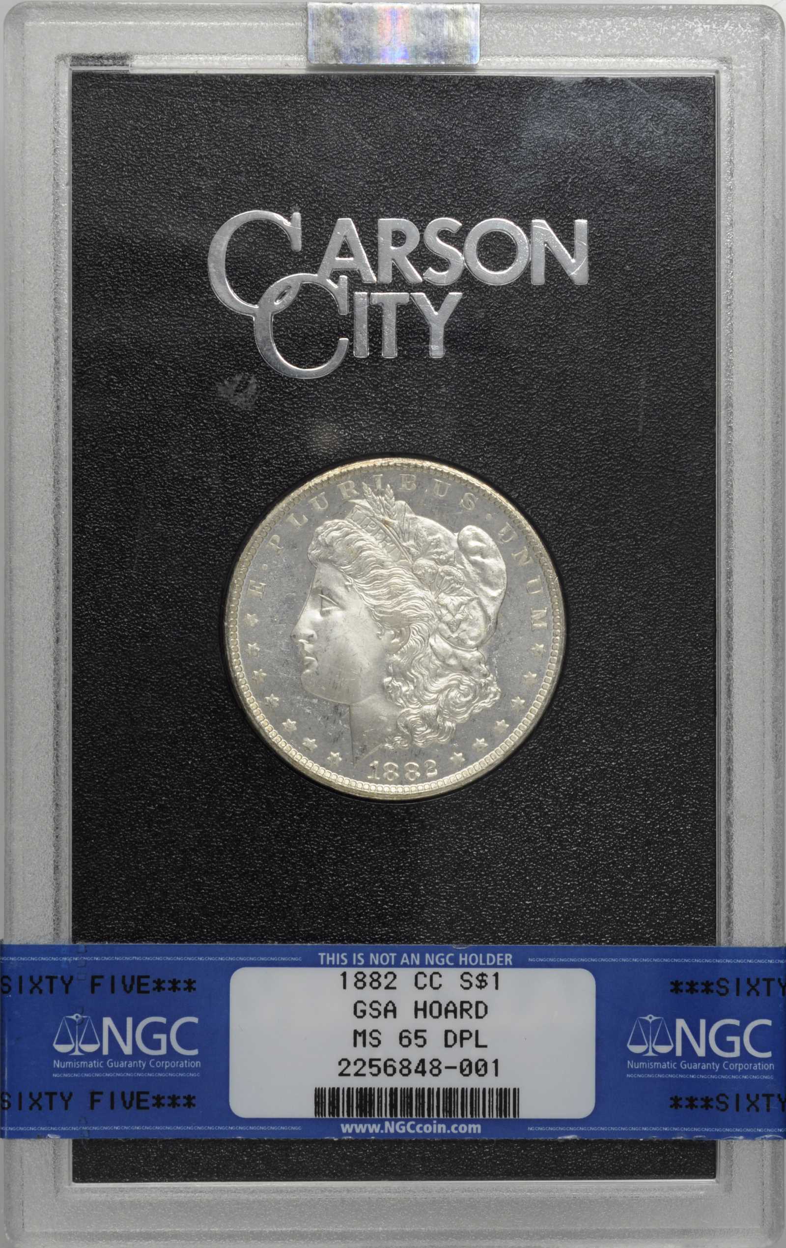1882-CC $1  GSA Hoard, Hard package MS DMPL MS65 DMPL CAC thumbnail 4