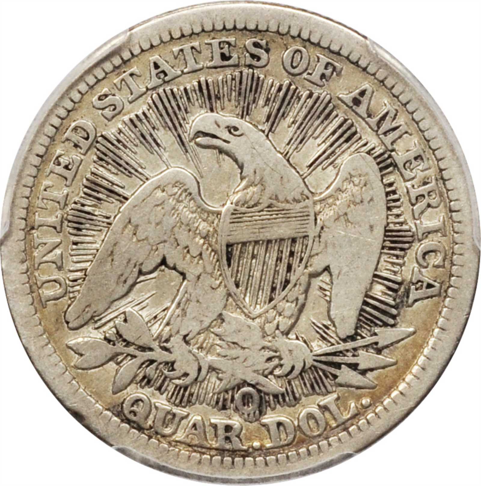1853-O/O 25c Arrows & Rays, O/Horiz. O, FS-501 MS thumbnail 3