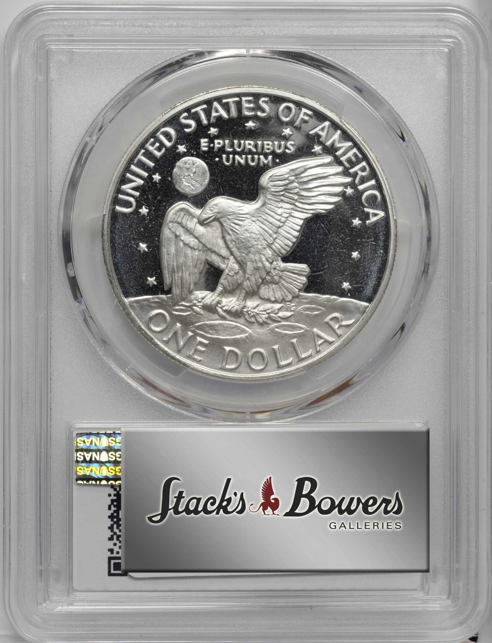 1972-S $1  Silver, Doubled Die Obverse, FS-101 PR DCAM PR63 DCAM thumbnail 17