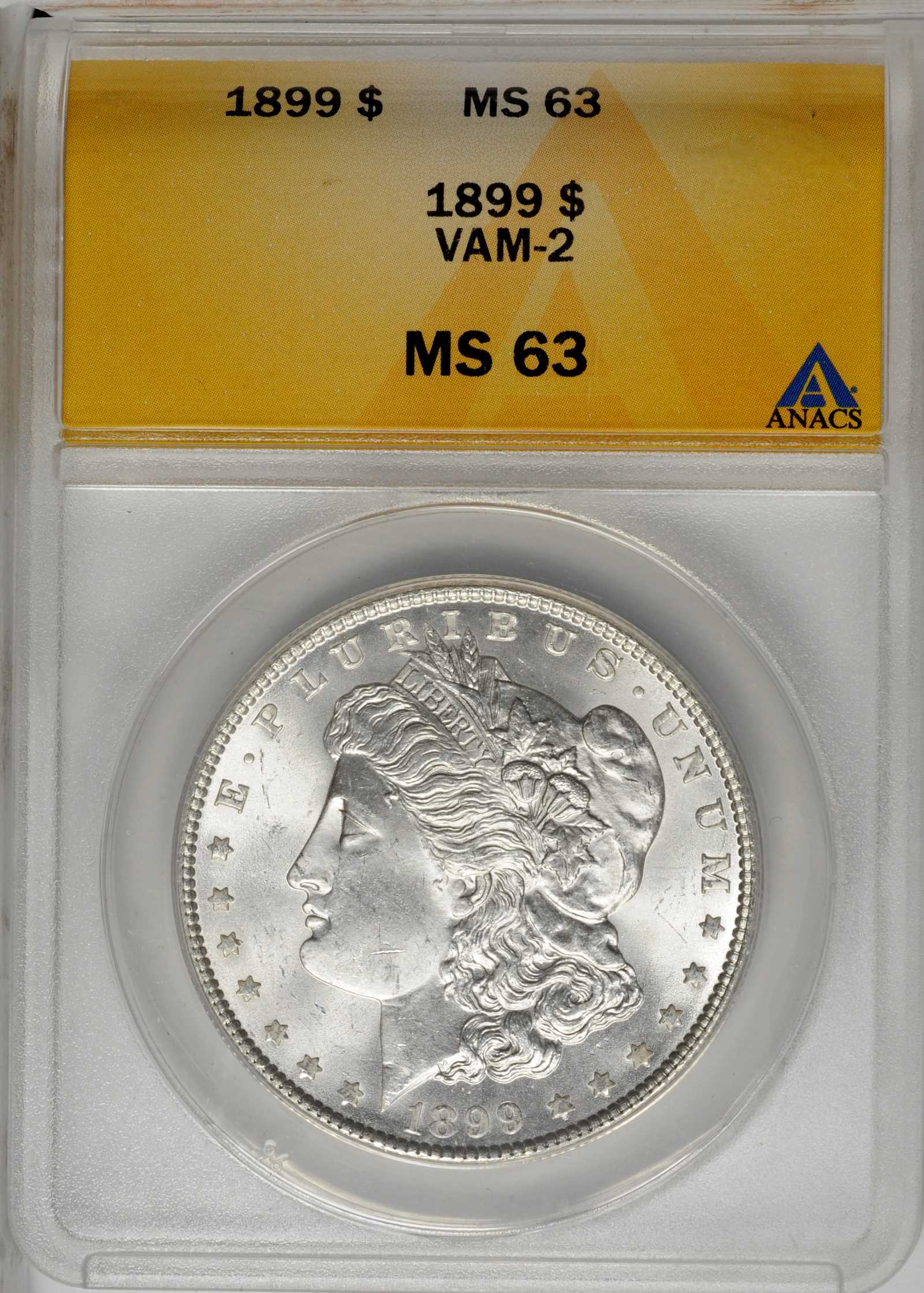 1899 $1  VAM-2 VF30 thumbnail 3