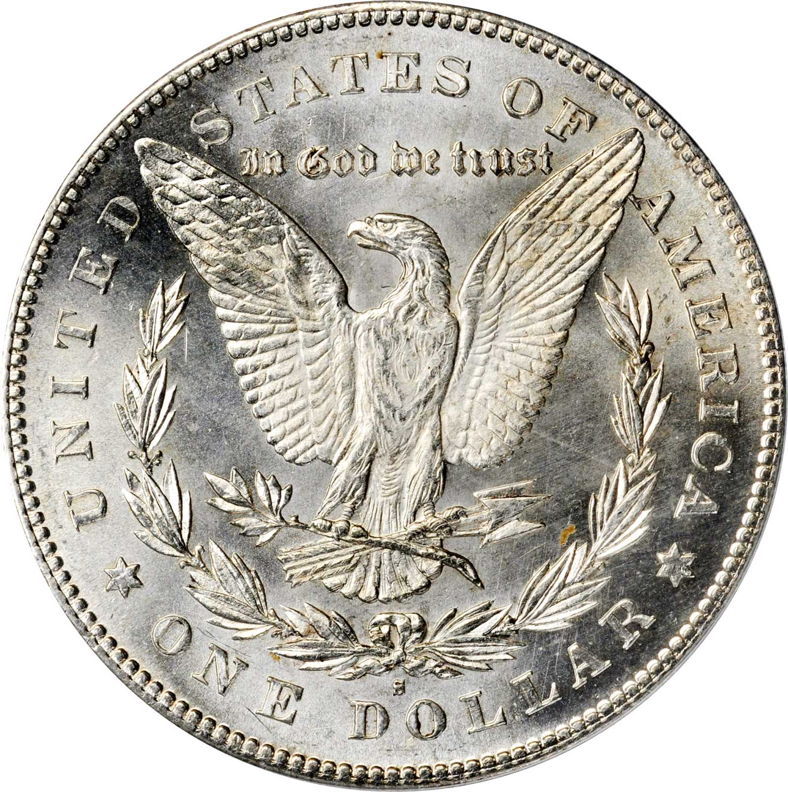 1878-S $1  Tripled Eyelid, VAM-5 MS64 CAC thumbnail 2