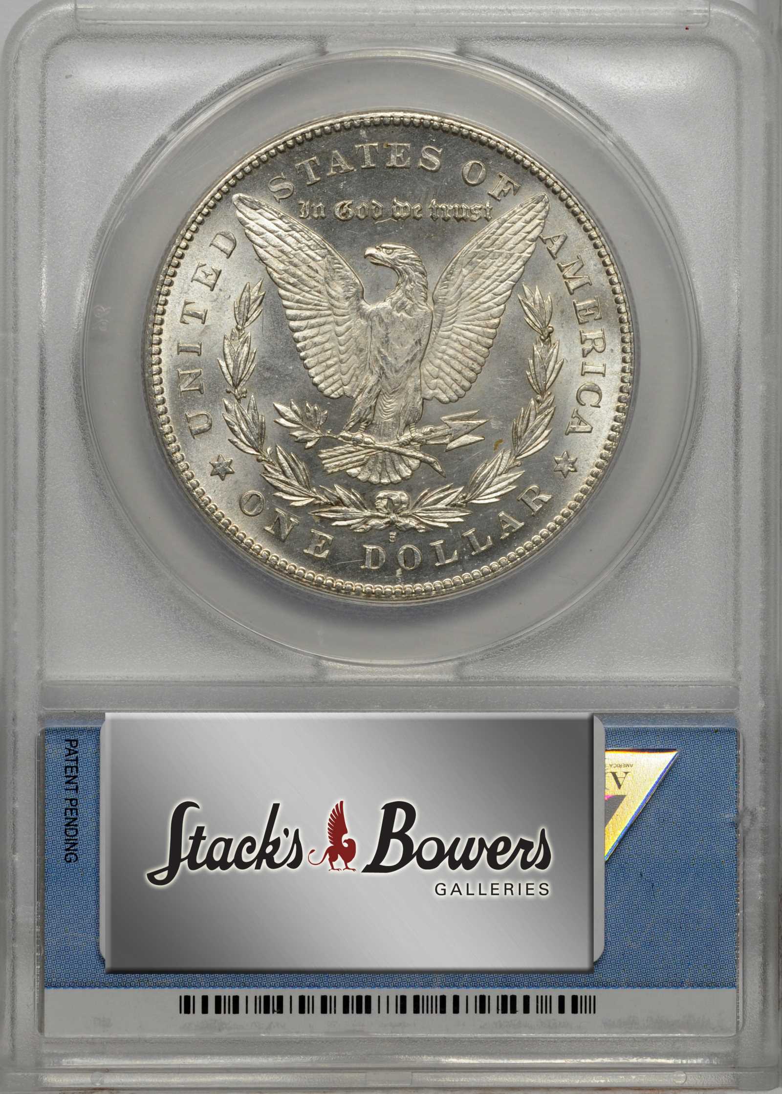 1878-S $1  Tripled Eyelid, VAM-5 MS64 CAC thumbnail 4