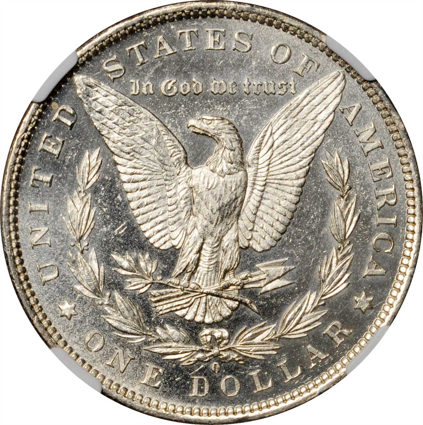 1881-O/O $1  So-called O/S, VAM-5 MS PL AU53 PL CAC thumbnail 2