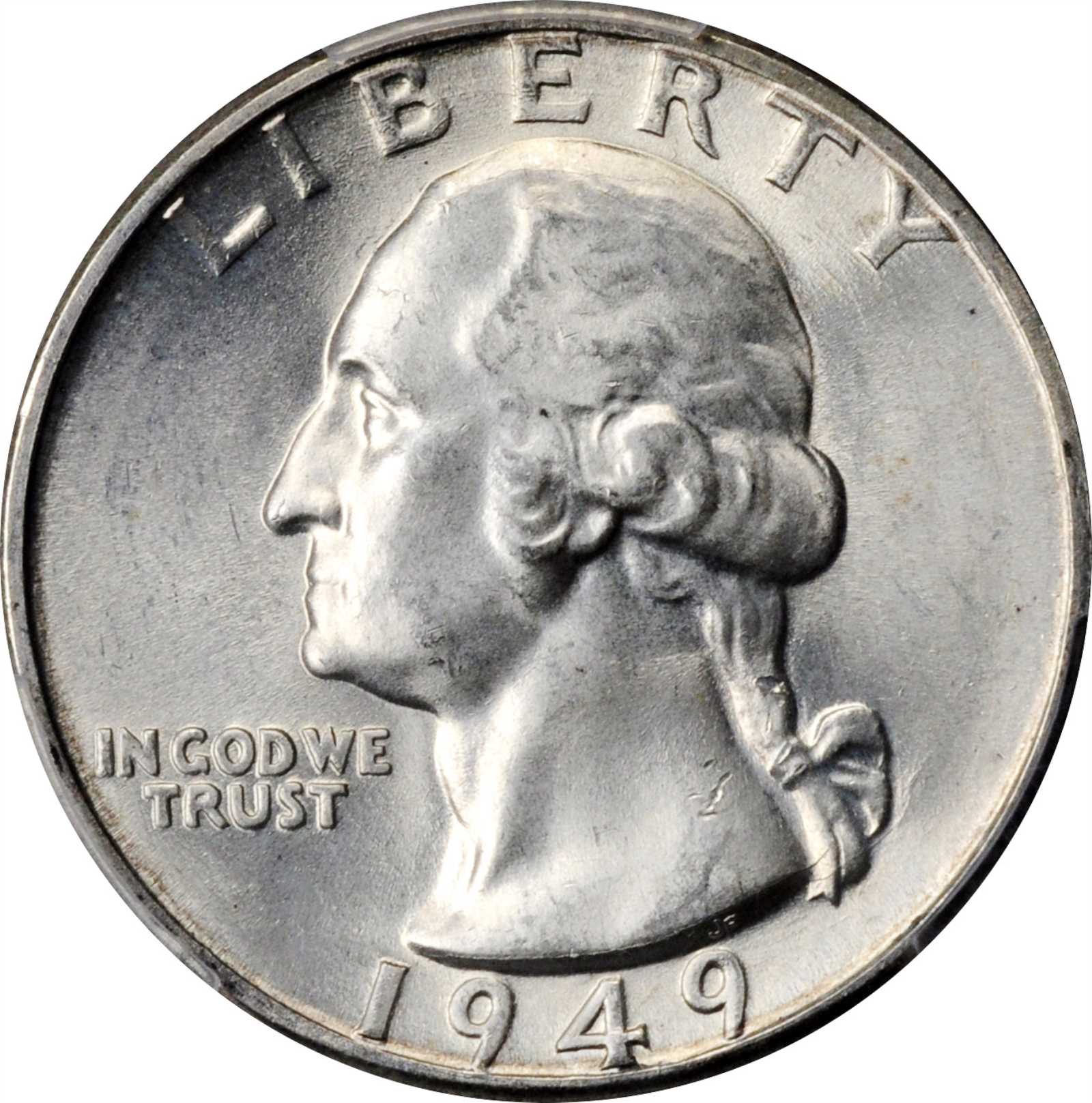 1949-D/S Washington Quarter. FS-601. MS-65 (PCGS).