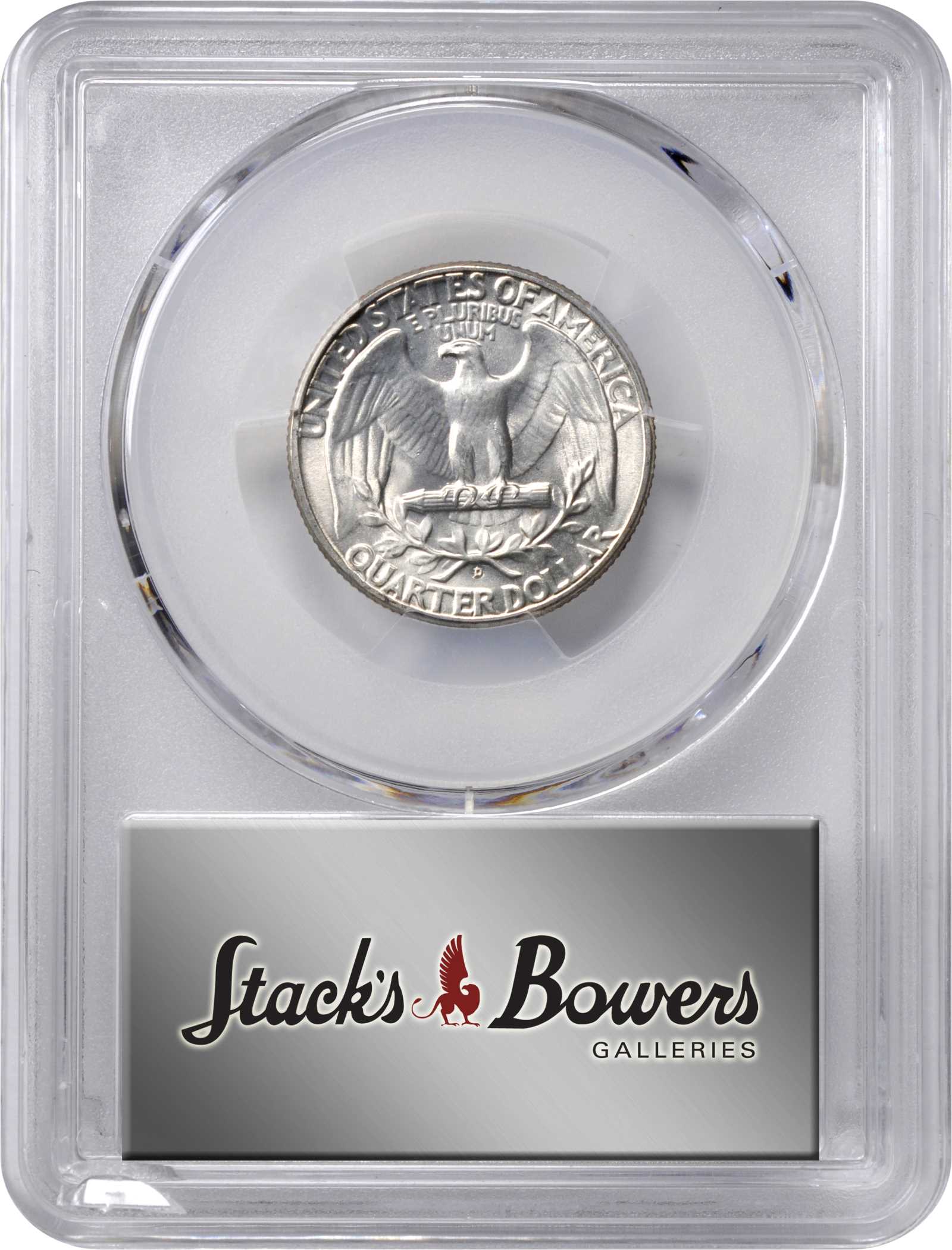 1949-D/S 25c Overmintmark, FS-601 MS thumbnail 8