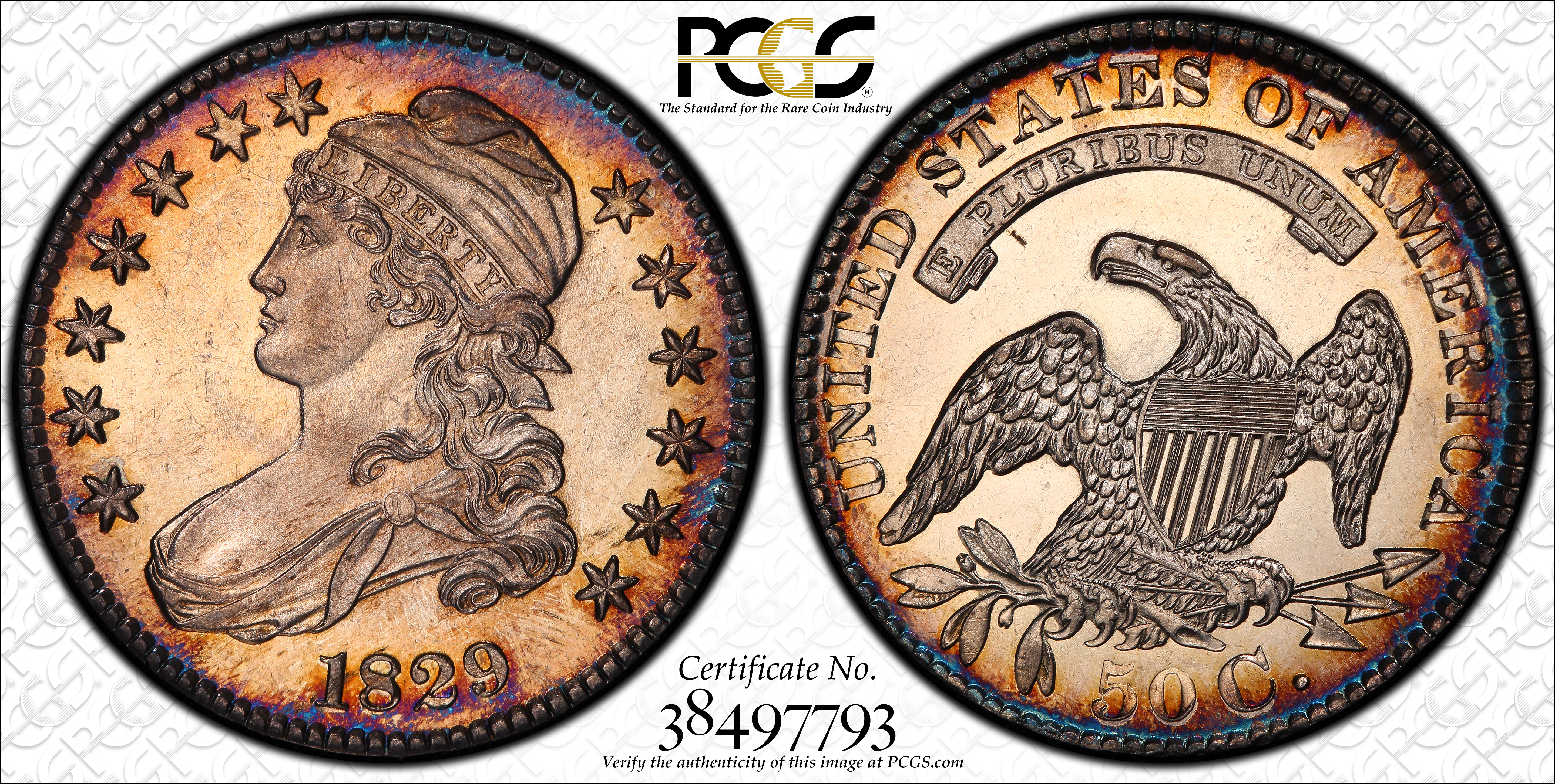 1829 50c O-112 PR thumbnail 2