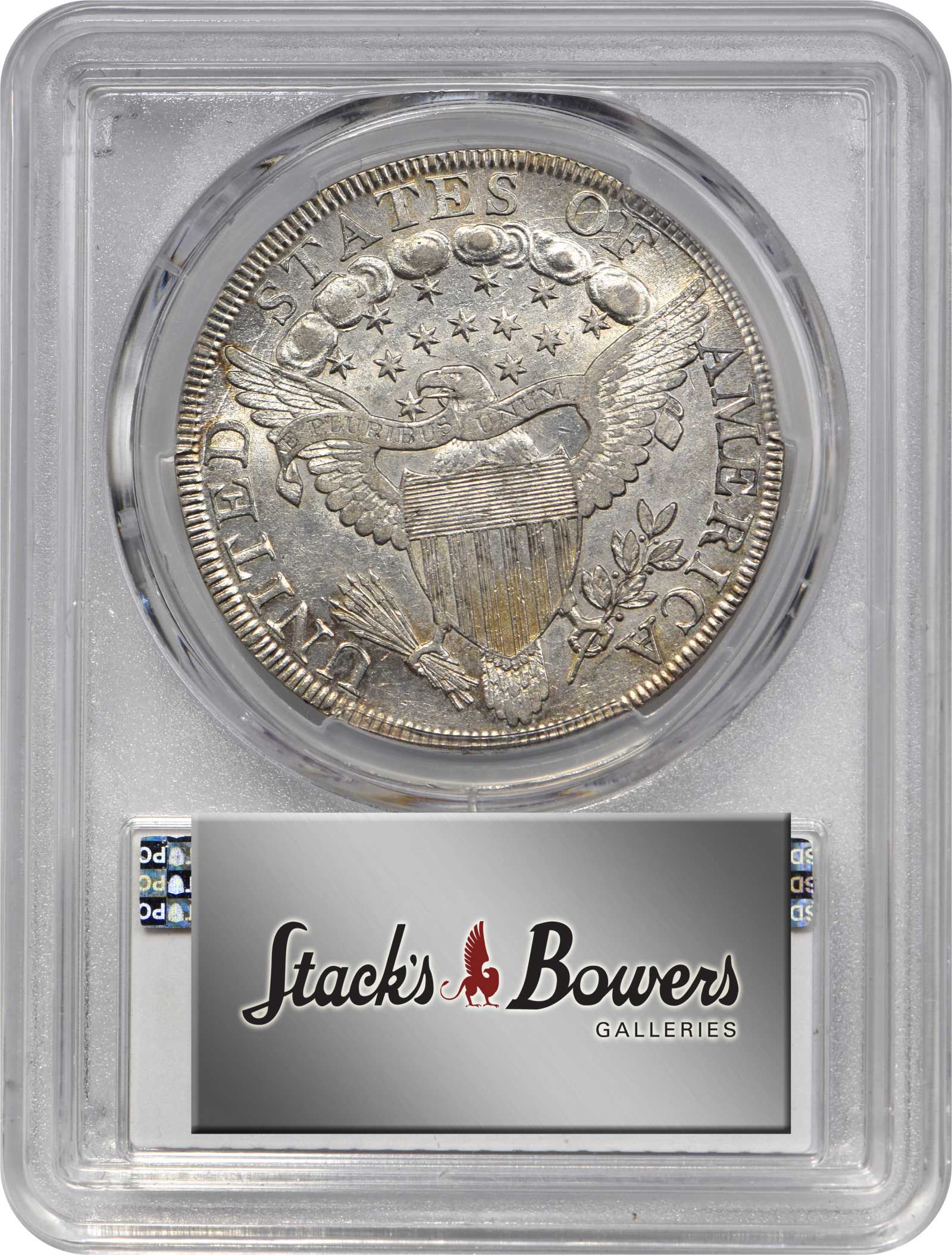 1800 $1  Dotted Date AU55 thumbnail 4