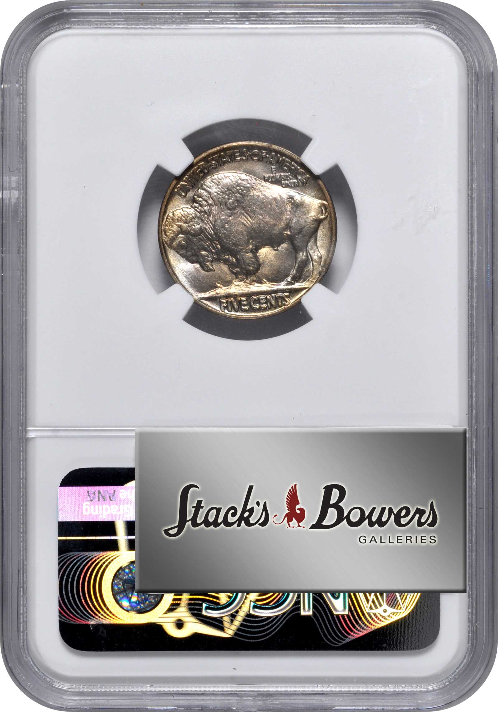 1935 5c Doubled Die Reverse MS64 thumbnail 4