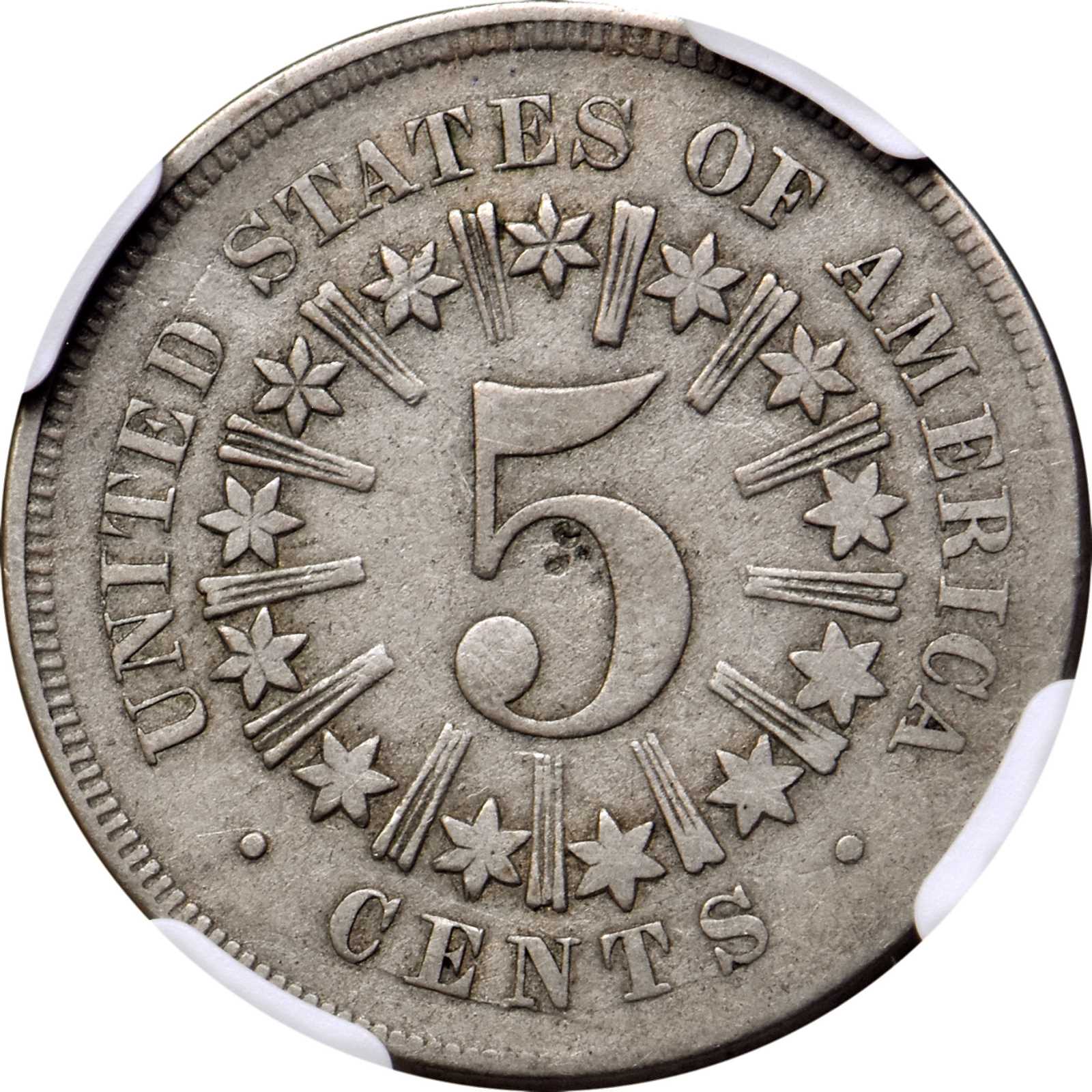 1867 5c Rays AG3 thumbnail 22