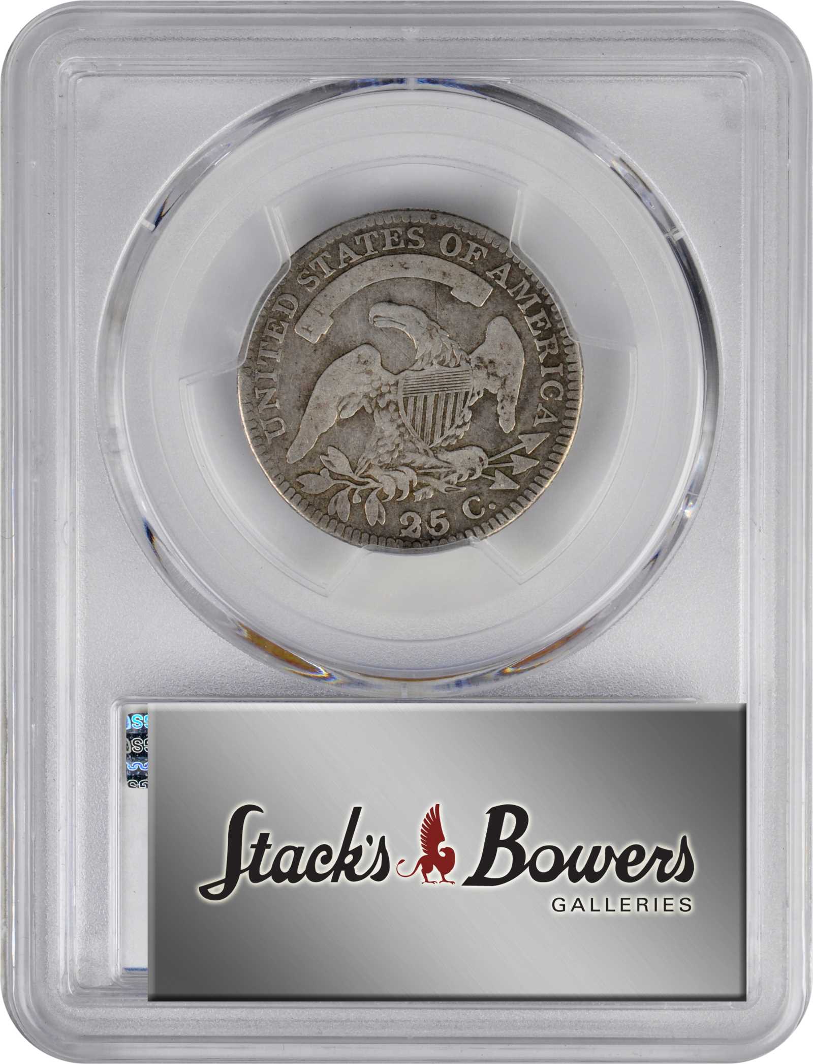 1828 25c 25/50c, B-3, FS-901 G6 CAC thumbnail 6