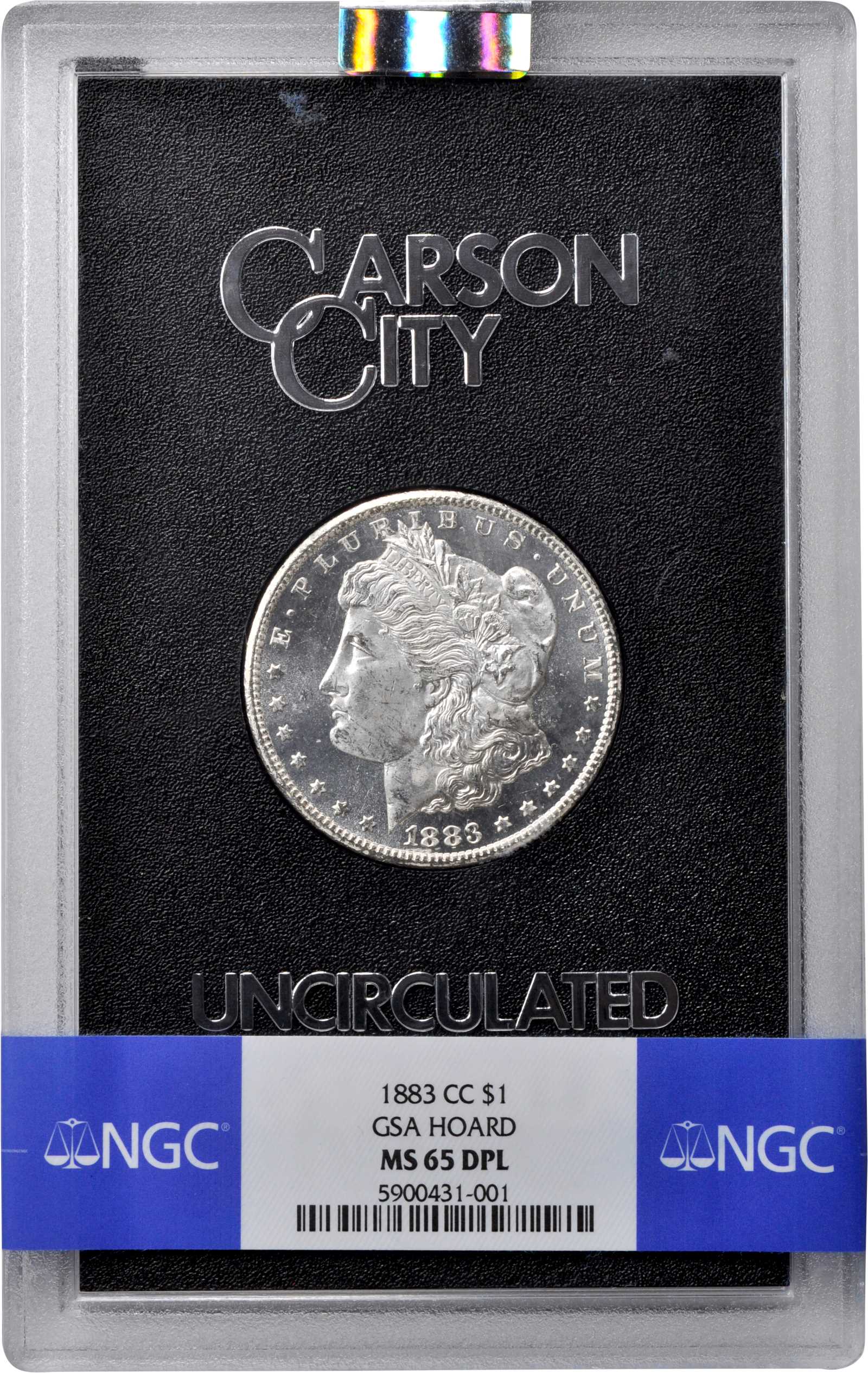 1883-CC $1  GSA Hoard, Hard package MS DMPL MS65 DMPL thumbnail 8
