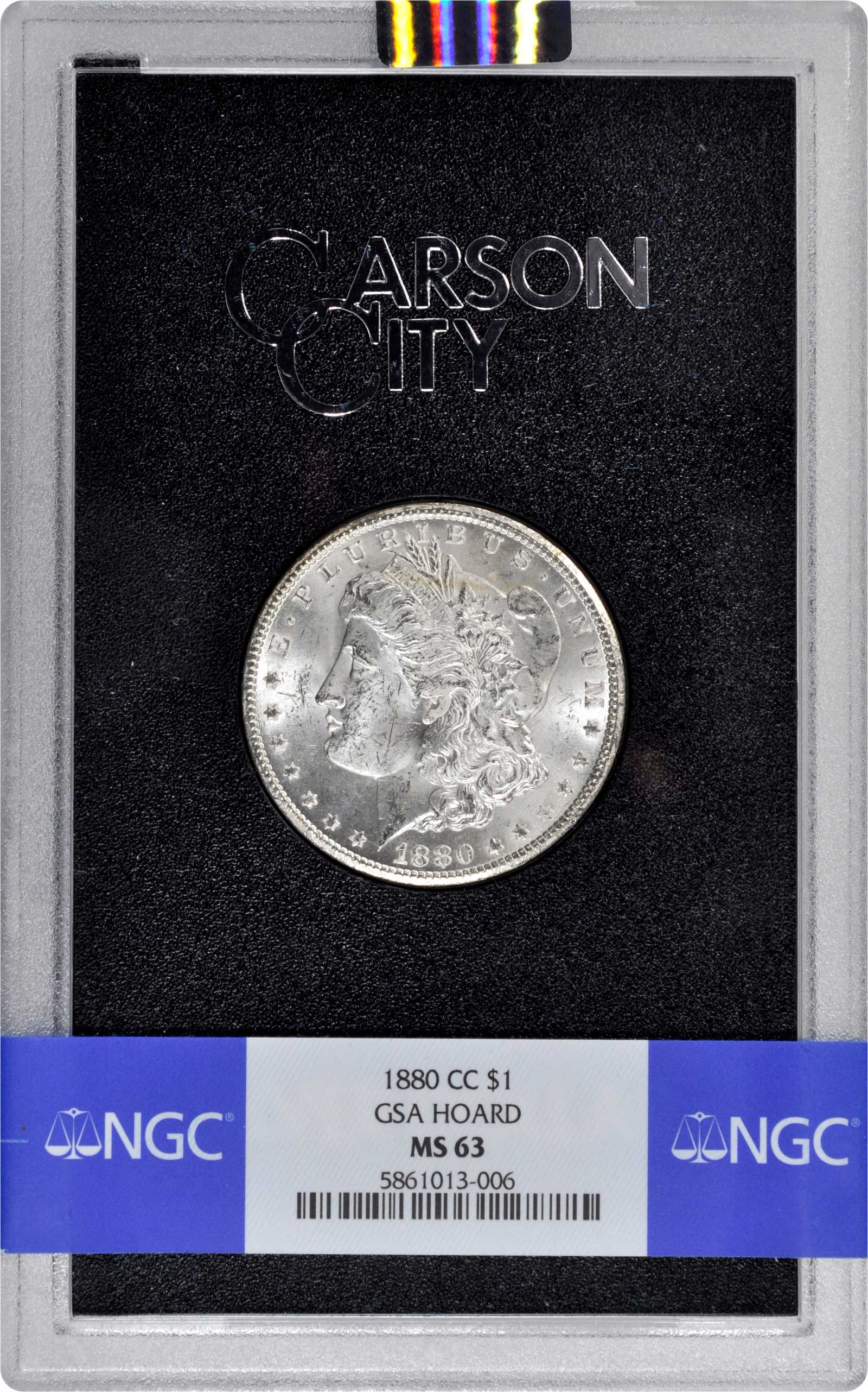 1880-CC $1  GSA Hoard, 8/Low 7 MS61 thumbnail 24
