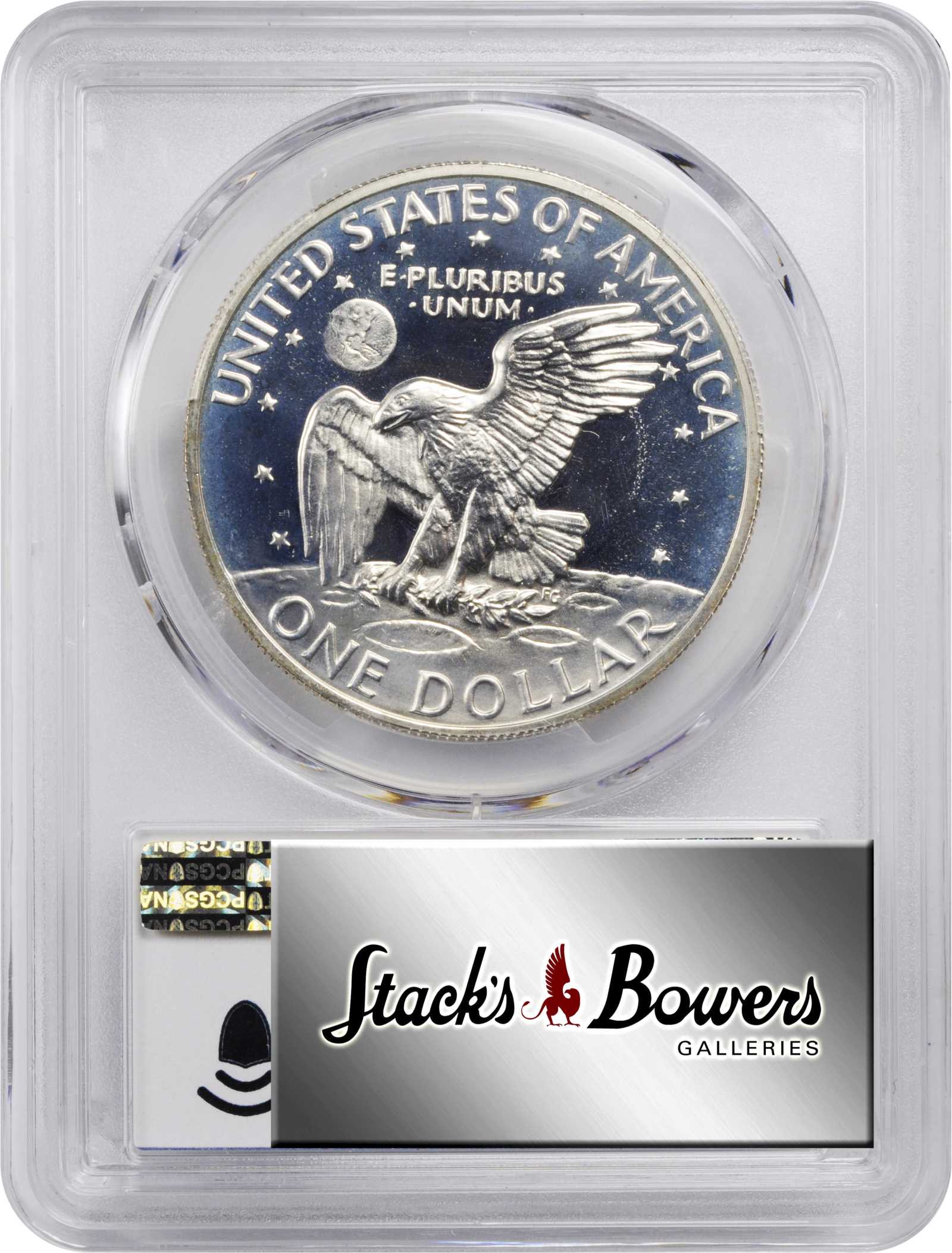 1972-S $1  Silver, Doubled Die Obverse, FS-101 PR DCAM PR63 DCAM thumbnail 13