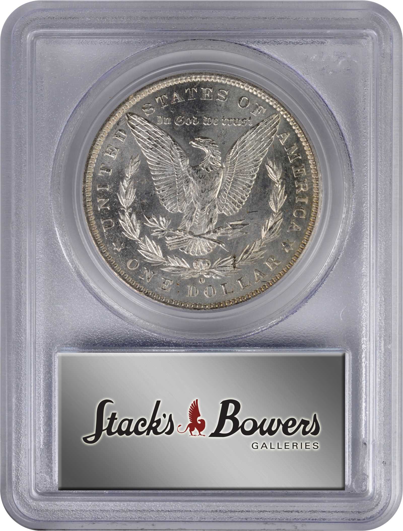 1884-O/O $1  Repunched Mintmark, VAM-6 MS PL MS61 PL CAC thumbnail 4