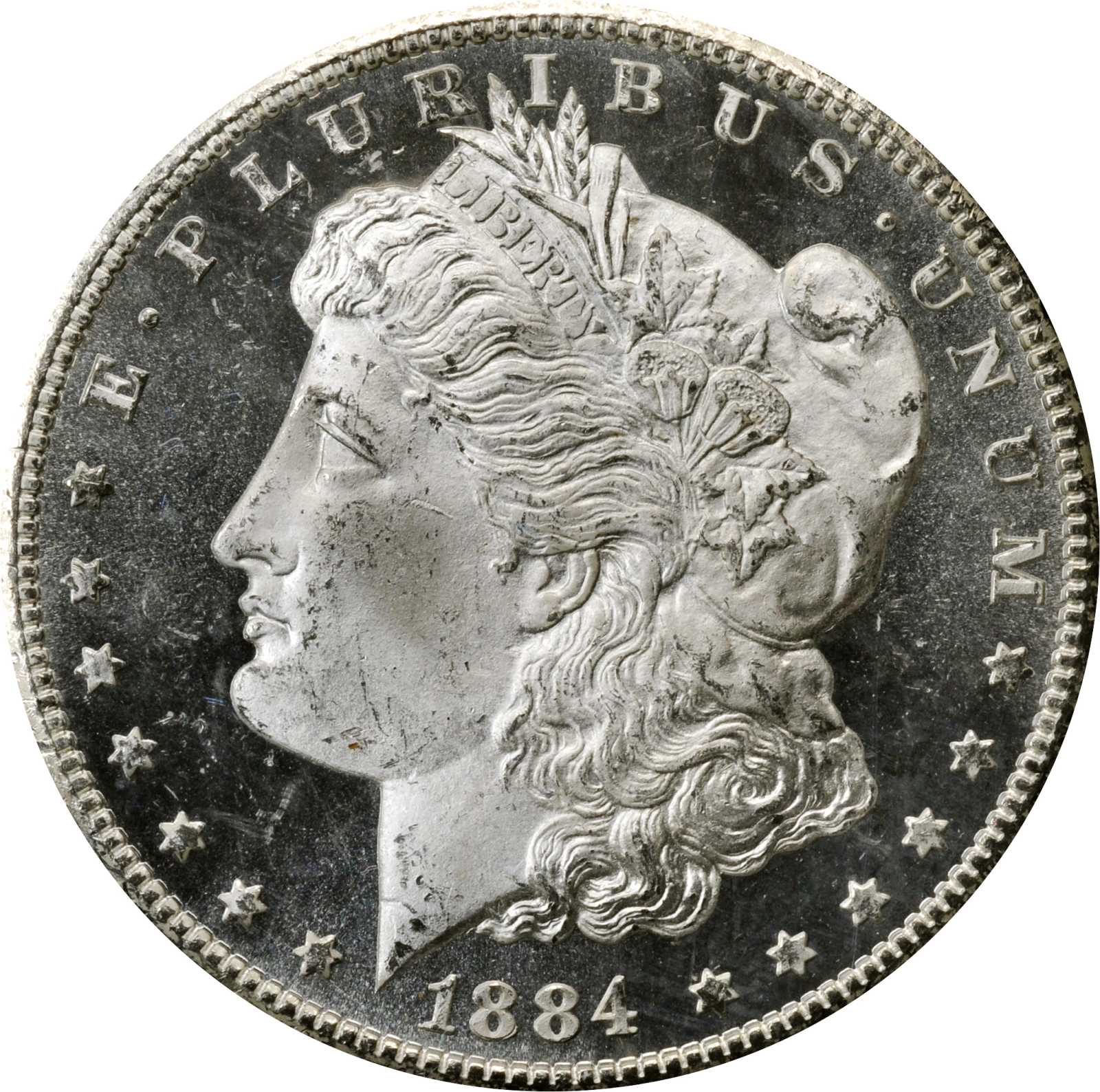 1884-CC $1  GSA Hoard, Hard package MS PL MS65 PL CAC thumbnail 7