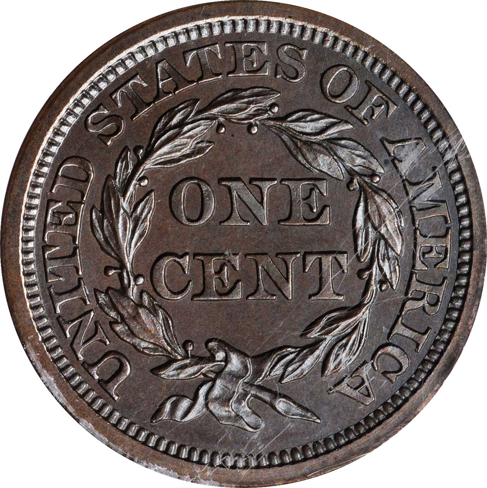1855 1c Slanted 55 PR BN PR62 BN thumbnail 13