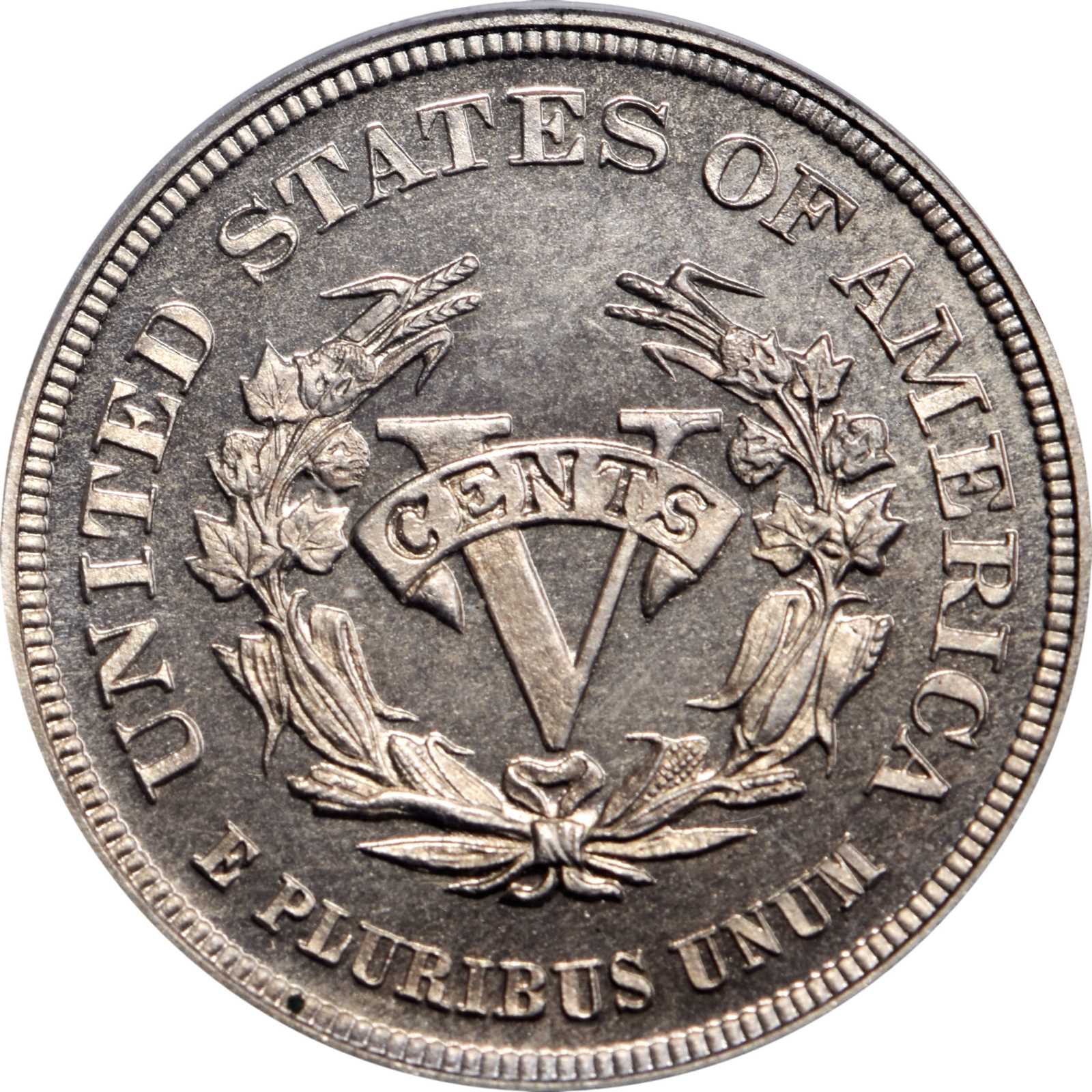 1883 P5c Nickel, J-1717 PR CAM thumbnail 5