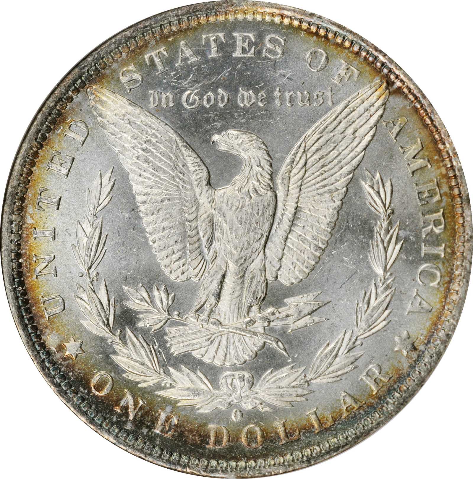 1884-O/O $1  Repunched Mintmark, VAM-6 MS DMPL MS61 DMPL CAC thumbnail 2