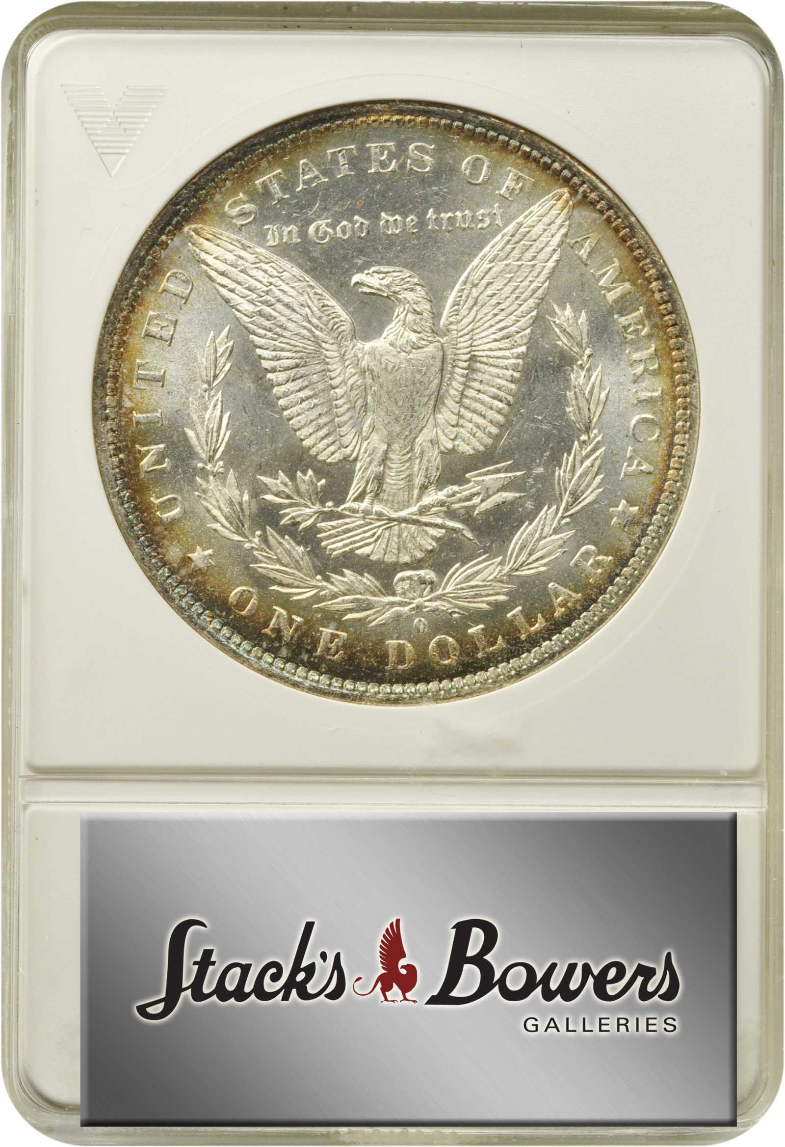 1884-O/O $1  Repunched Mintmark, VAM-6 MS DMPL MS61 DMPL CAC thumbnail 4