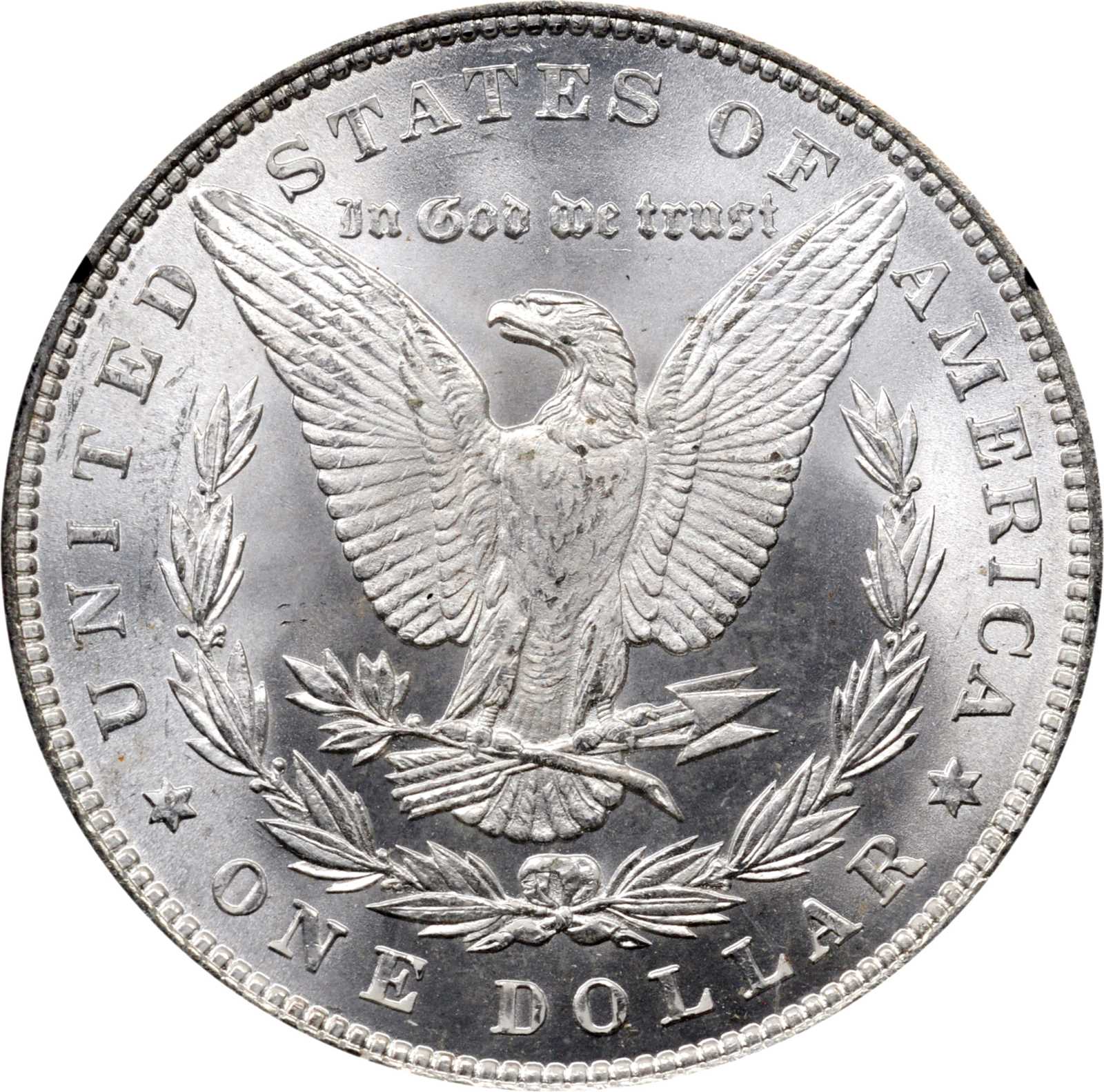 1883 $1  GSA Hoard, Soft Package MS64 thumbnail 4