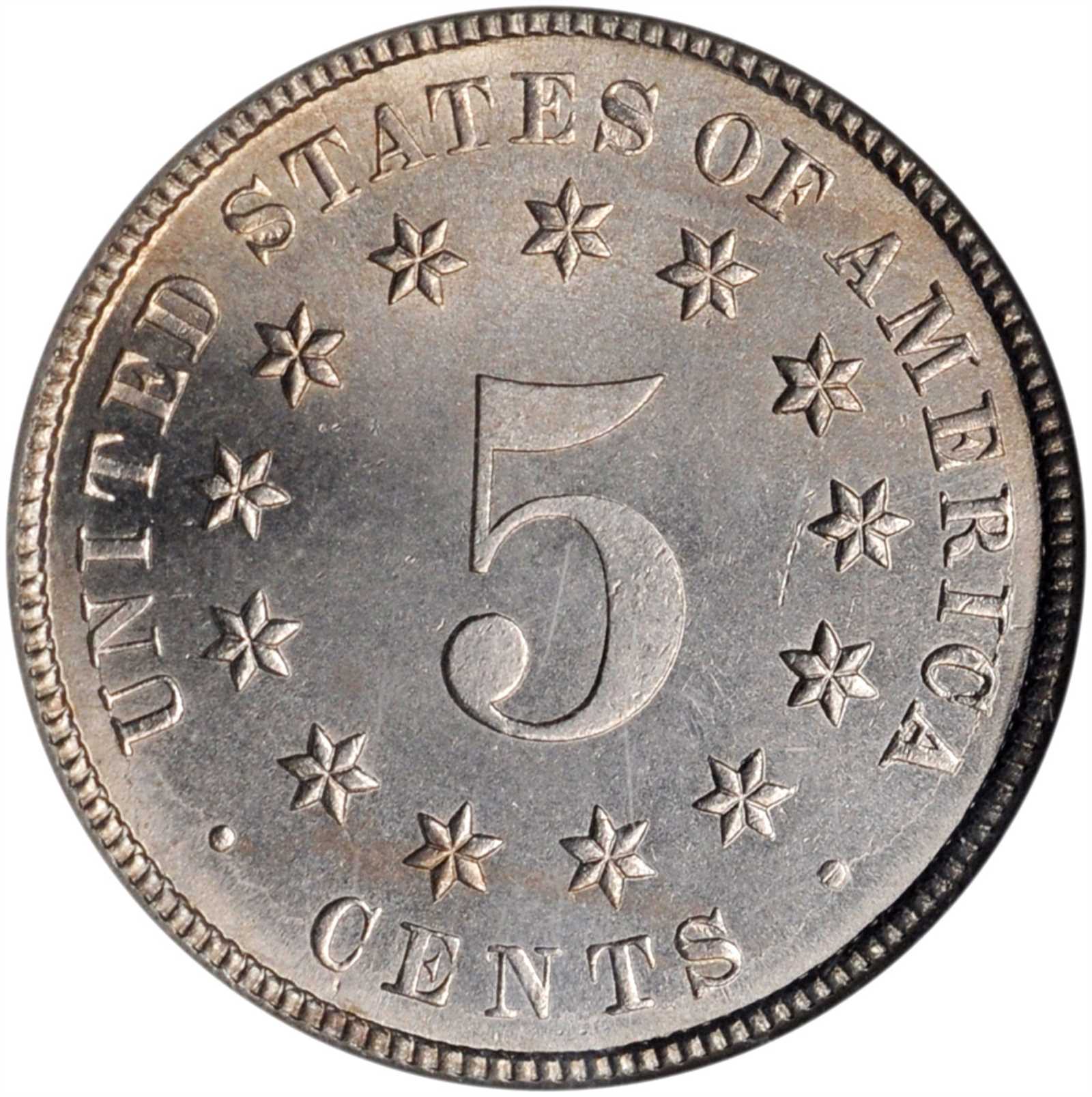 1883 5c Shield, Repunched Date, FS-311 VF20 thumbnail 4