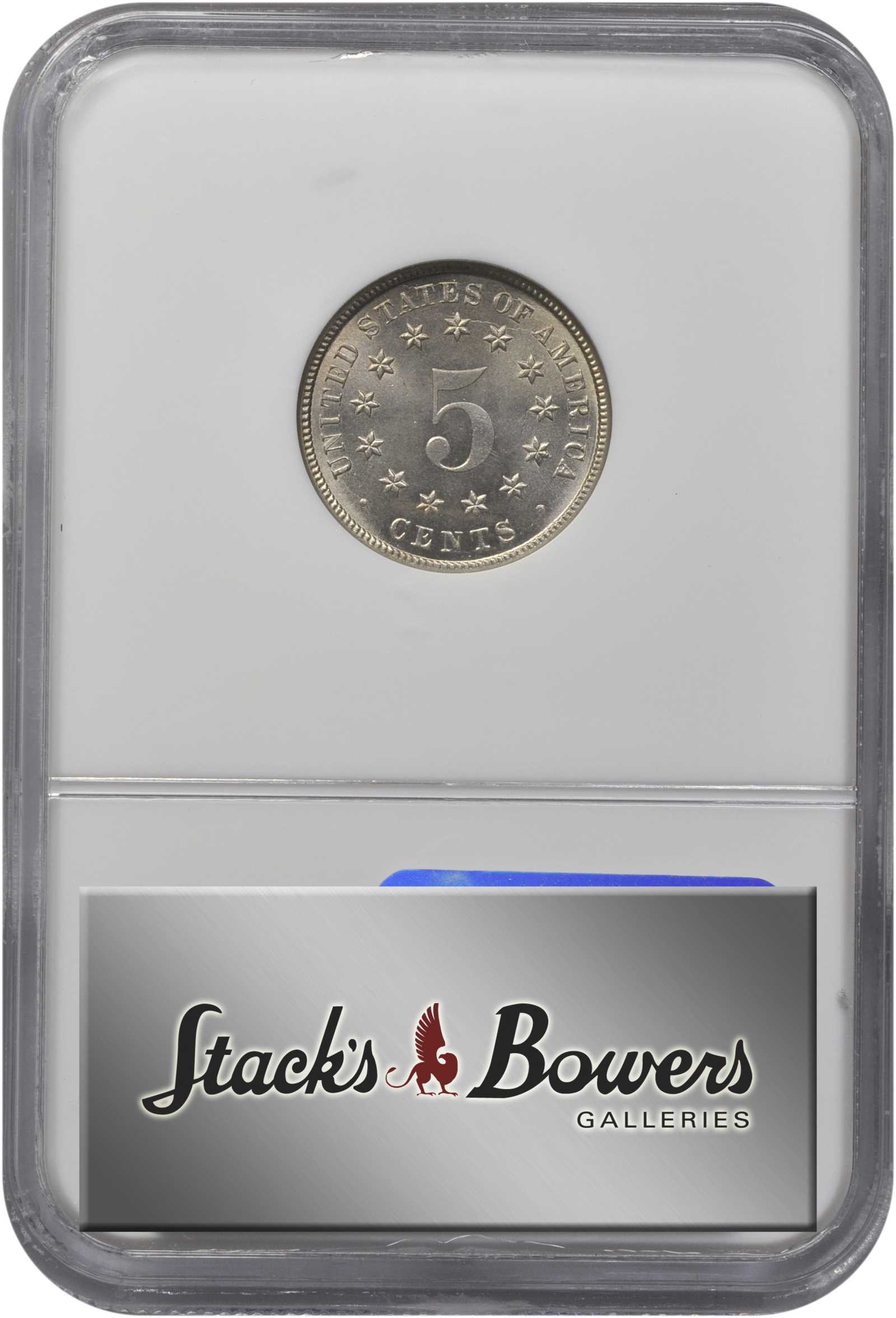 1883 5c Shield, Repunched Date, FS-311 VF20 thumbnail 6